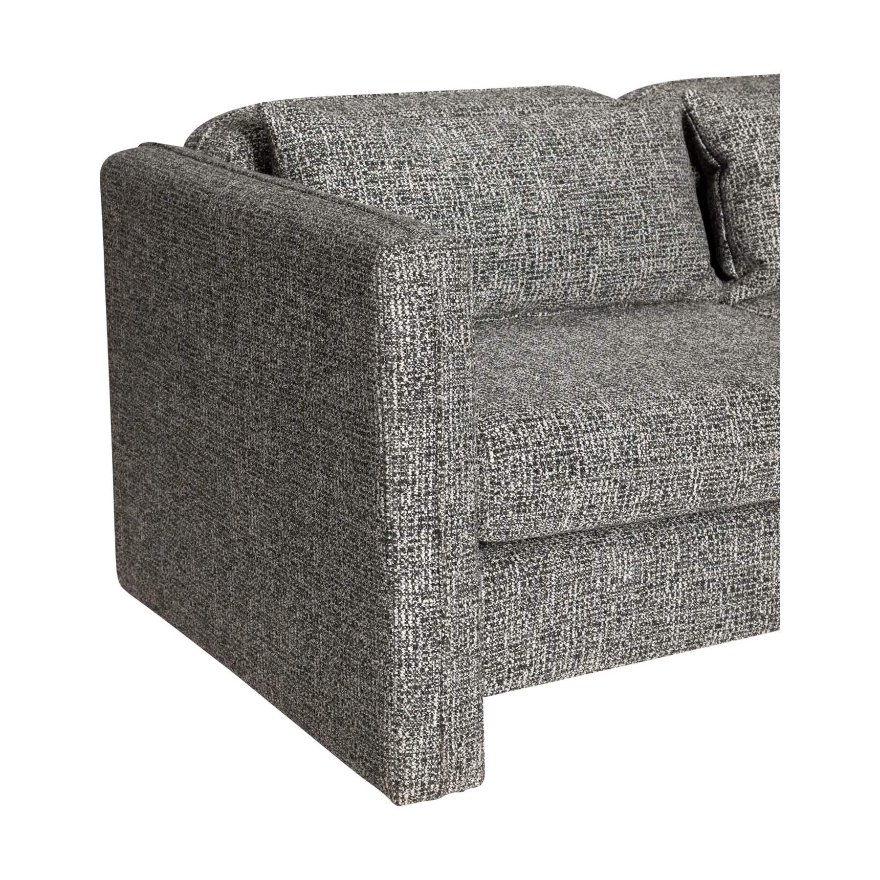 Hübsch Sofaer Soba Sofa i Mørkegrå, 3