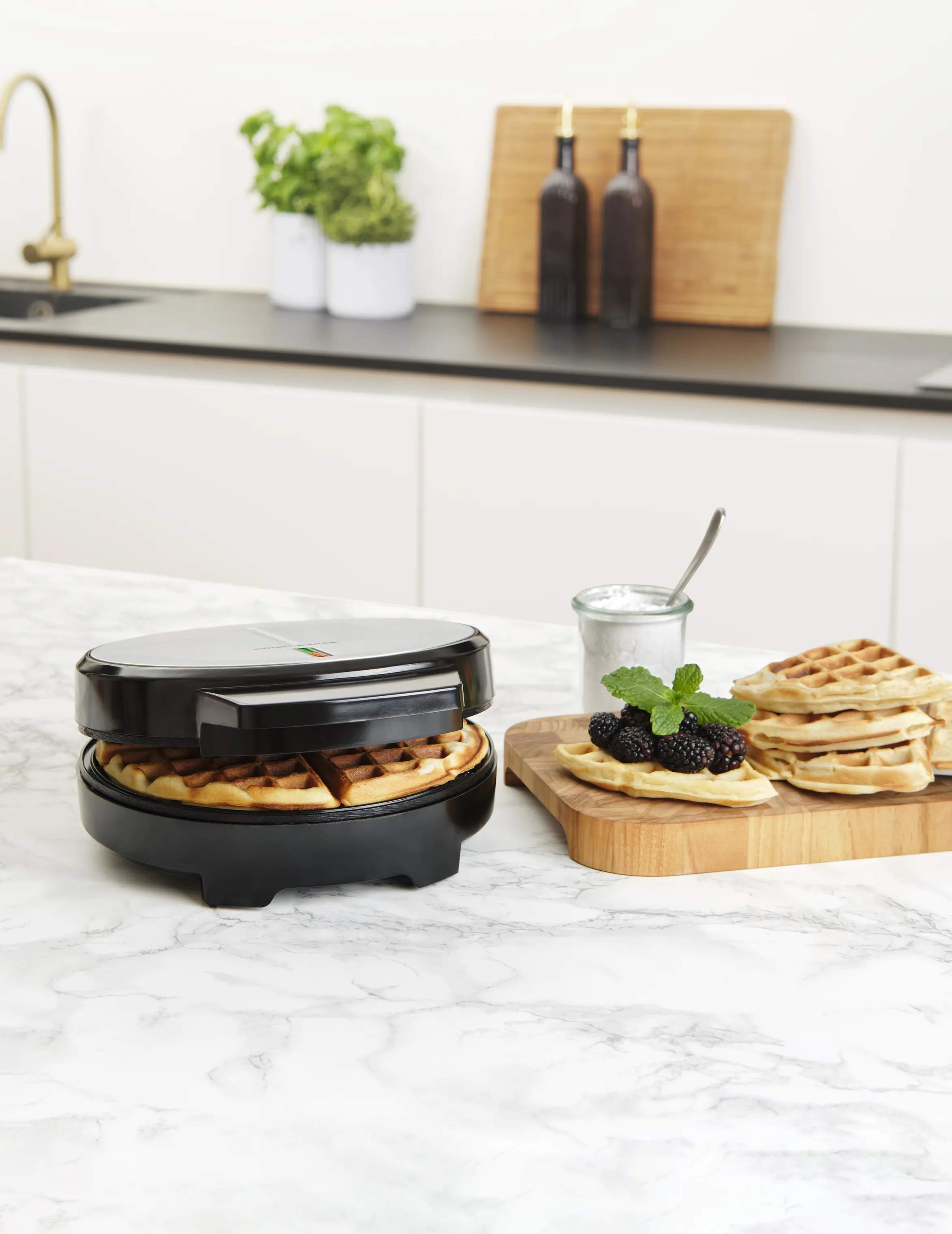 Cook & Baker Vaffeljern Vaffeljern i stål, 2