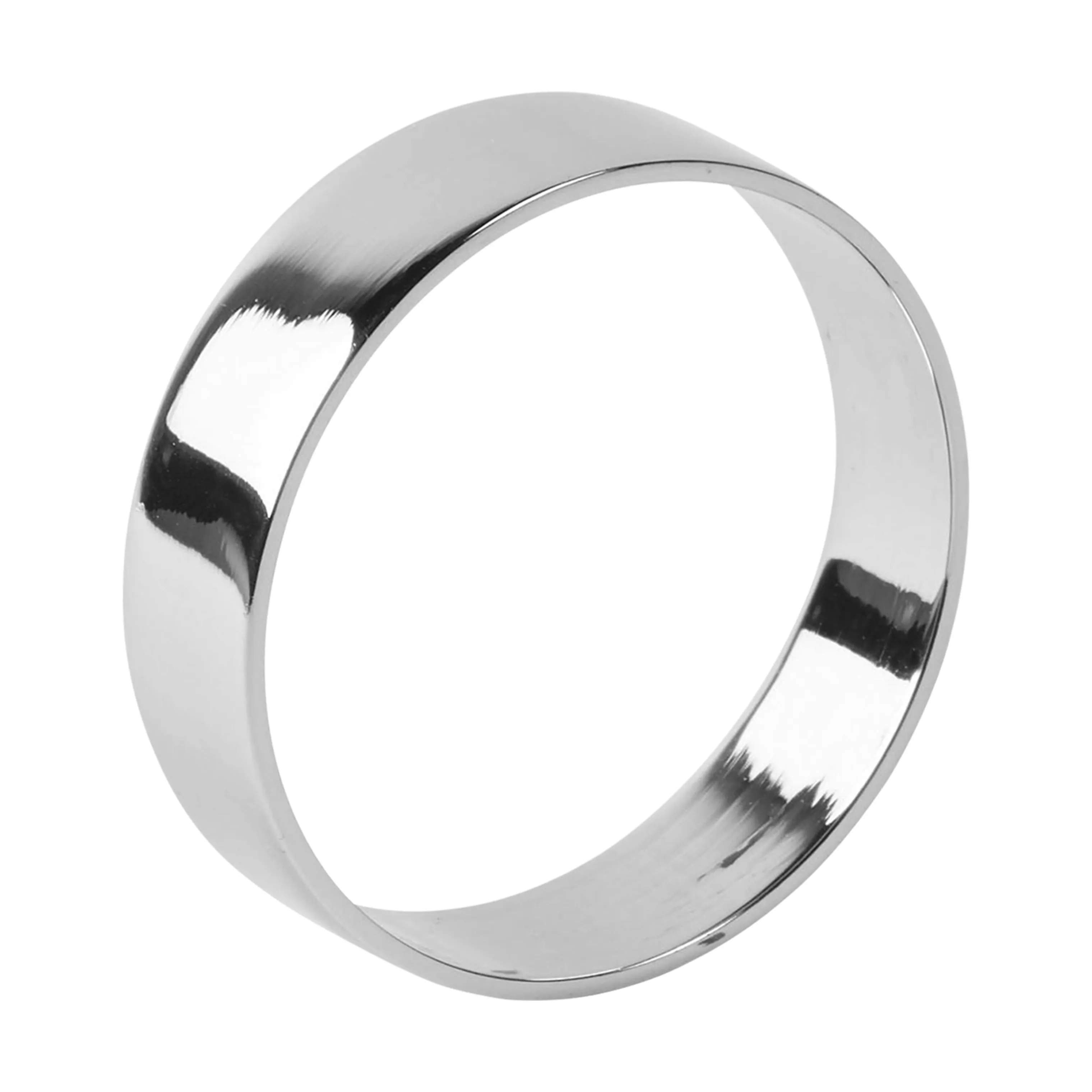 Broste Copenhagen Servietringe og -holdere Ring Servietring - 6 stk. i Silver Finish, 3