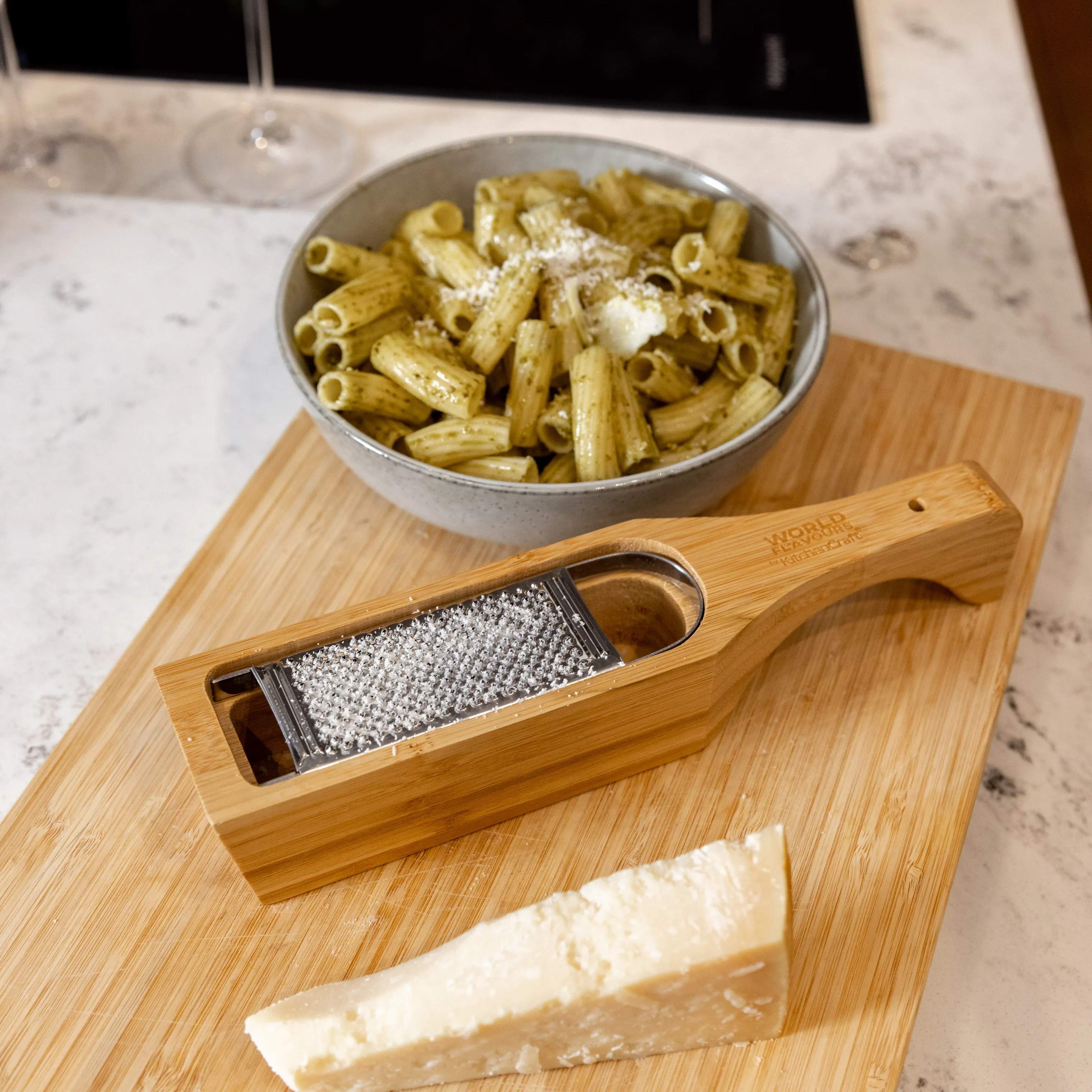 KitchenCraft Rivejern World of Flavours Rivejern i Natur, 5