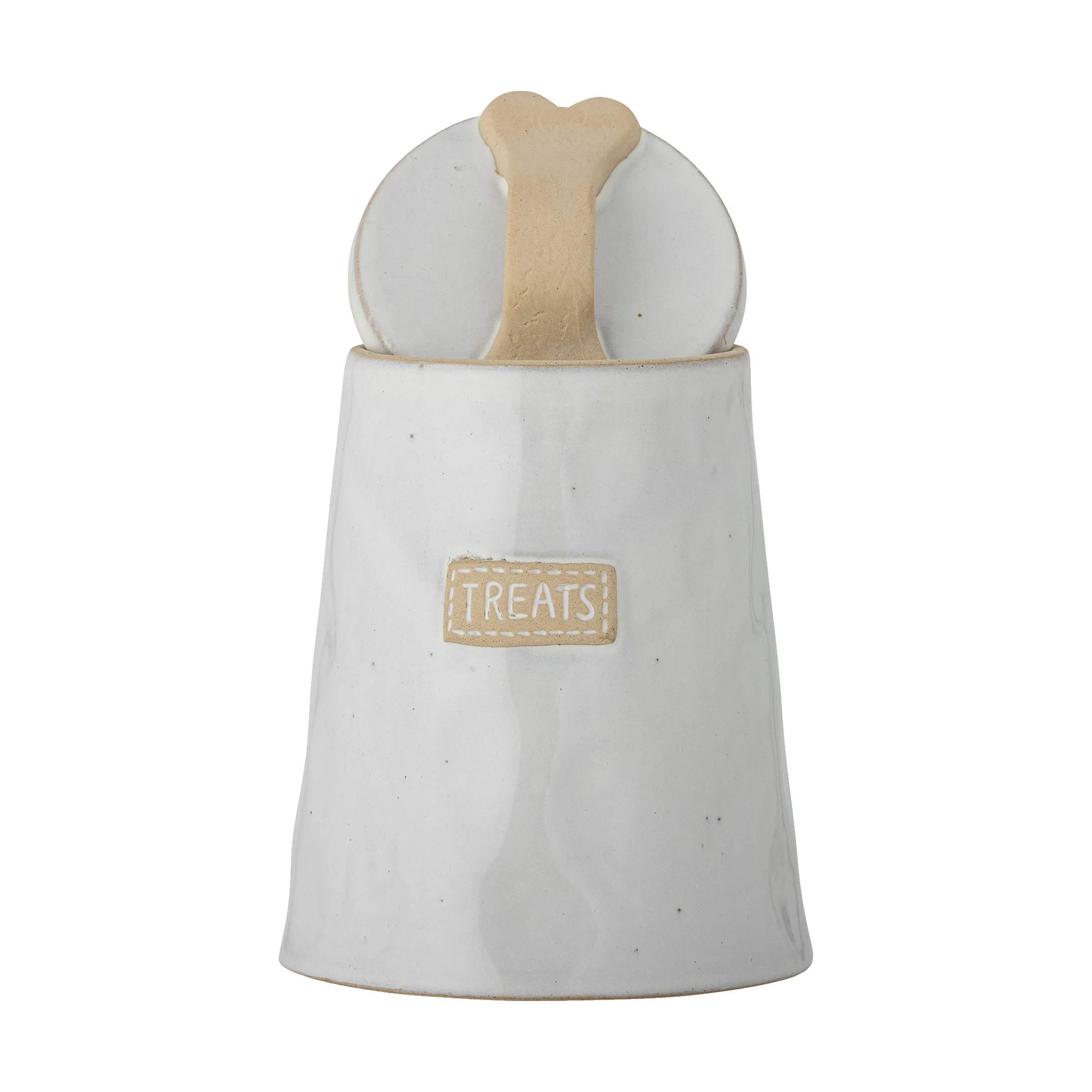 Tilbehør til kæledyr Bandit Pet Krukke i Hvid, 1