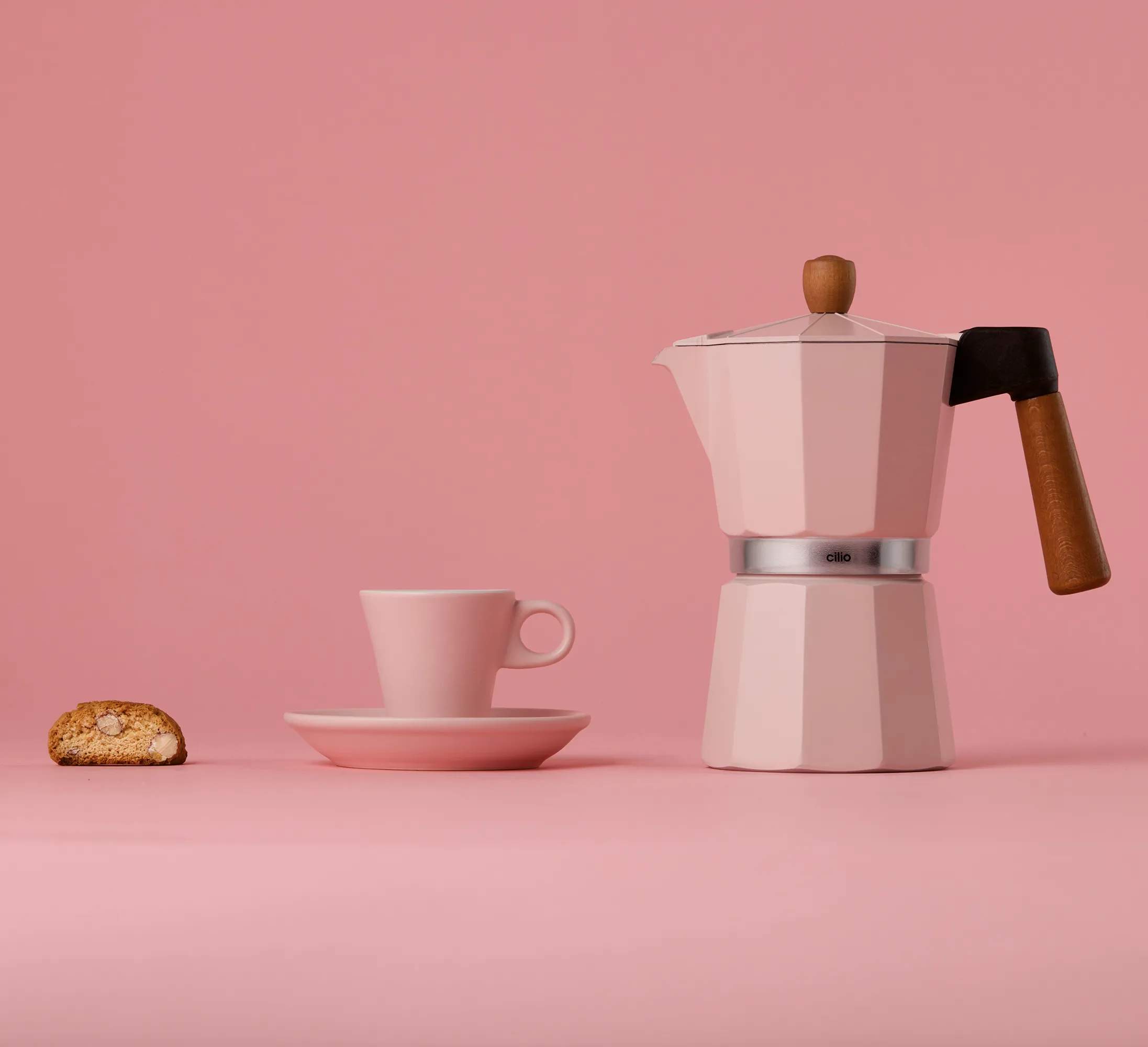 Cilio Espressokander Legno Espressokande i Rosa, 2
