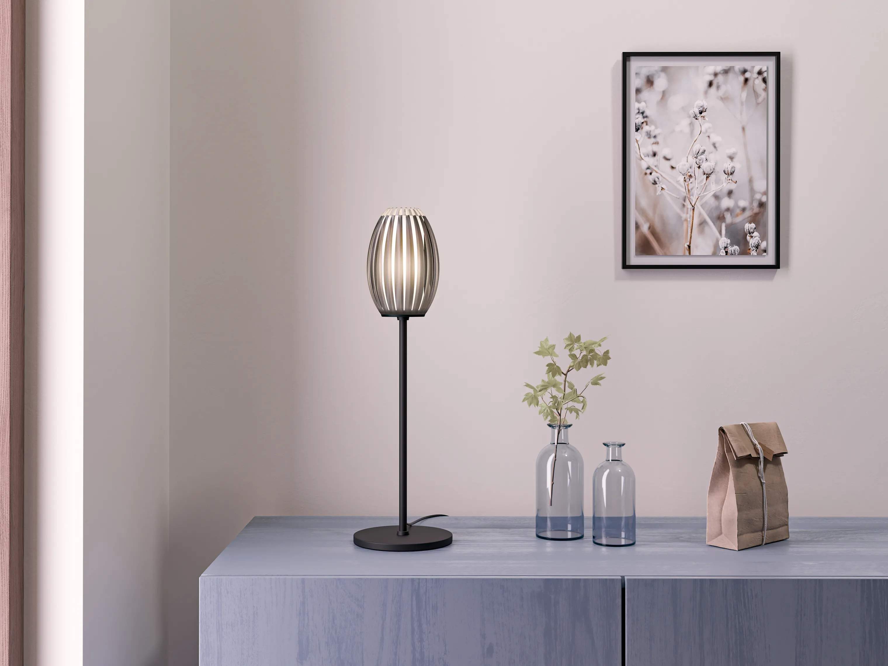 Herstal Bordlamper Tentacle Bordlampe i Sort røg, 2