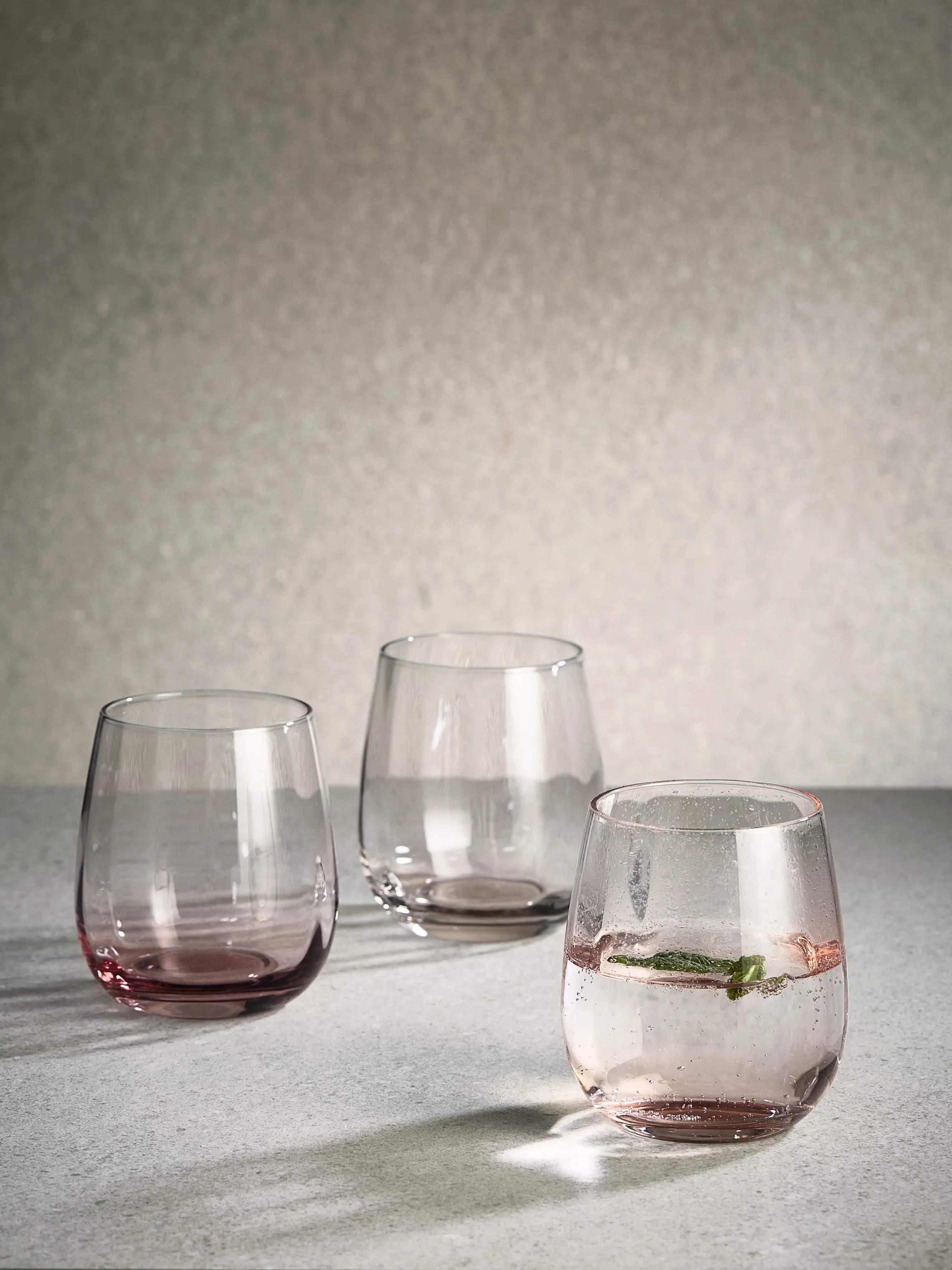 SØHOLM Vandglas Sonja Vandglas - 2 stk. i Raspberry, 2