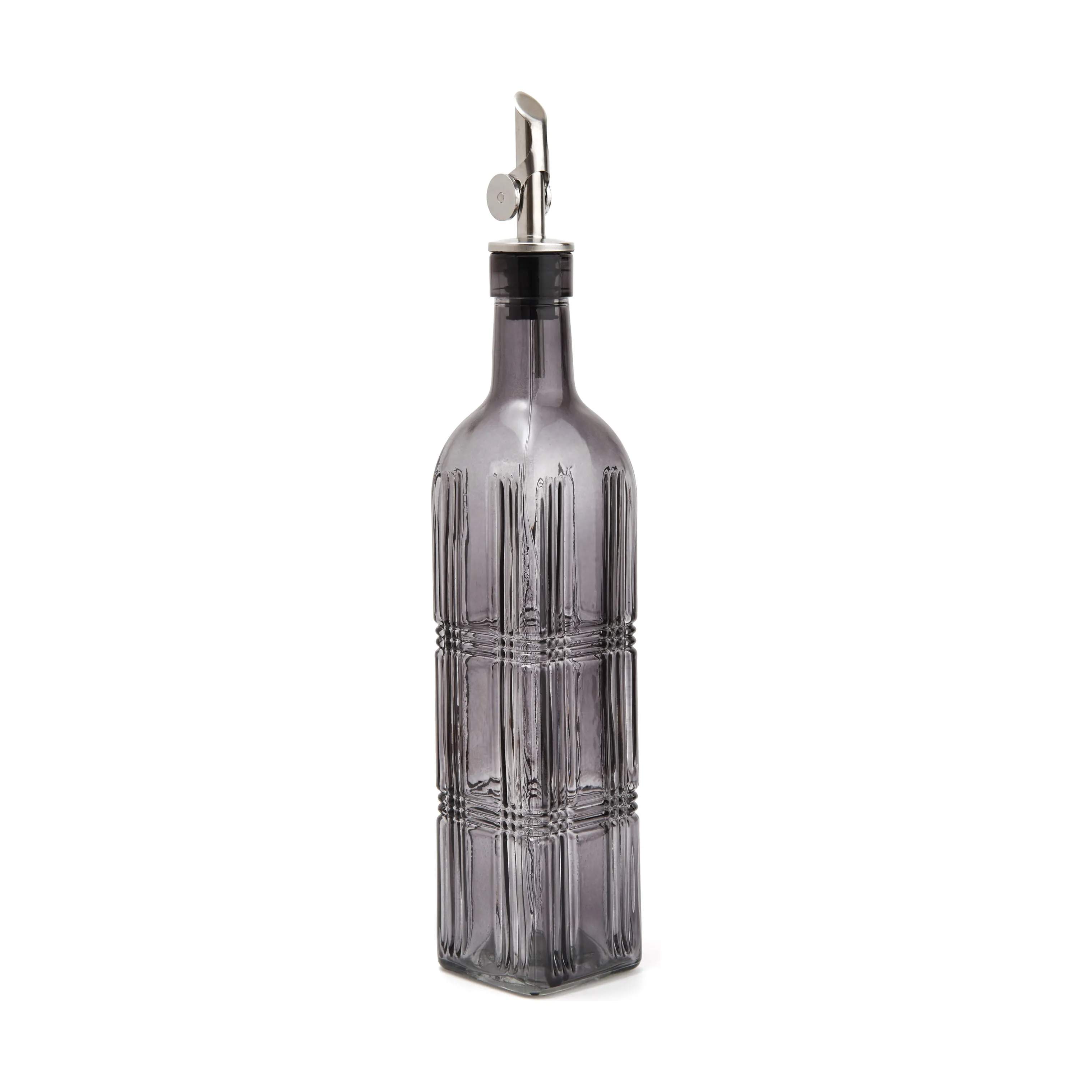 Olieflaske, smoke/tern/rille, large