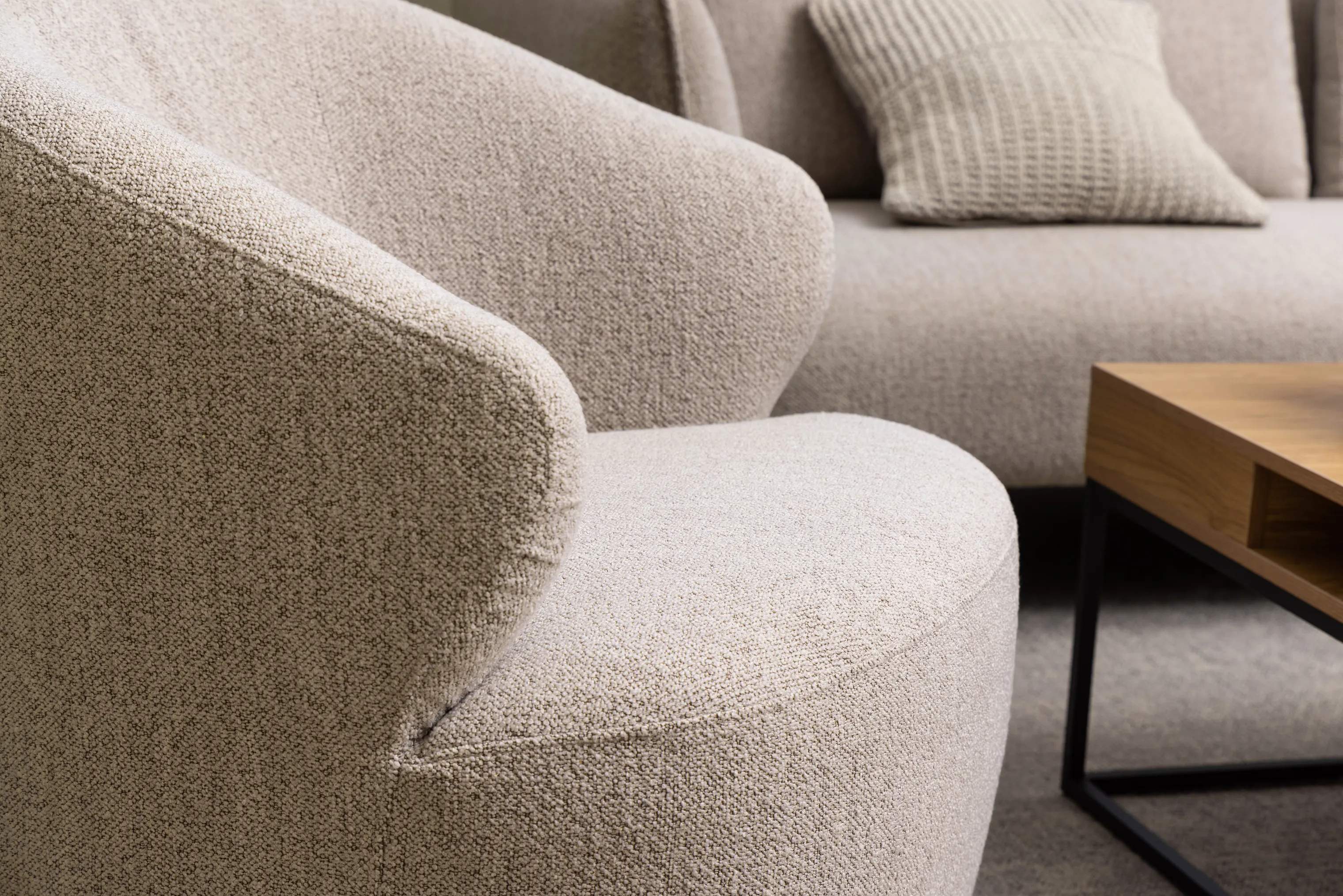 CASA Living Lænestole Westport Loungestol i Beige, 5