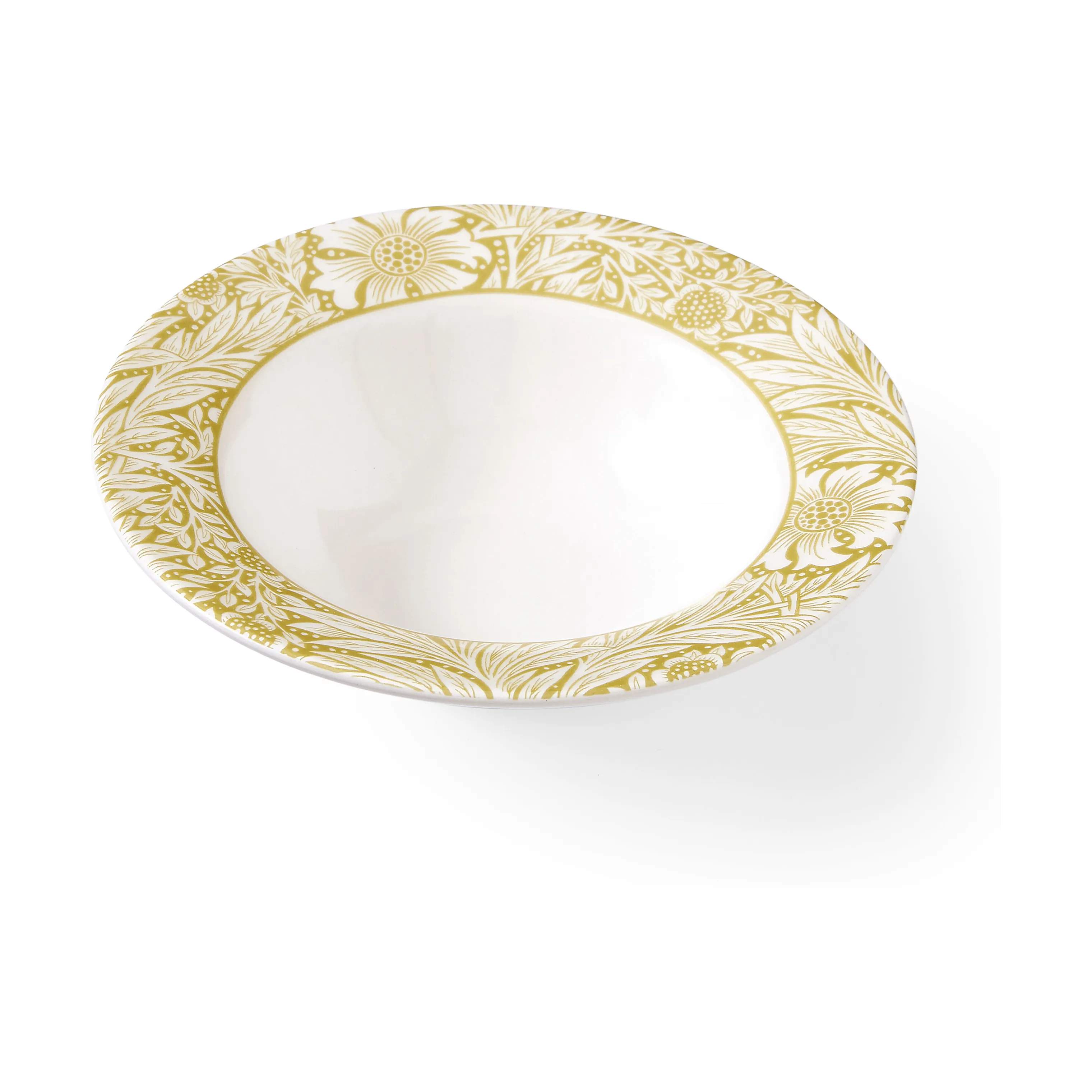 Spode Dybe tallerkener Morris & Co Skål i Hvid/gul, 1