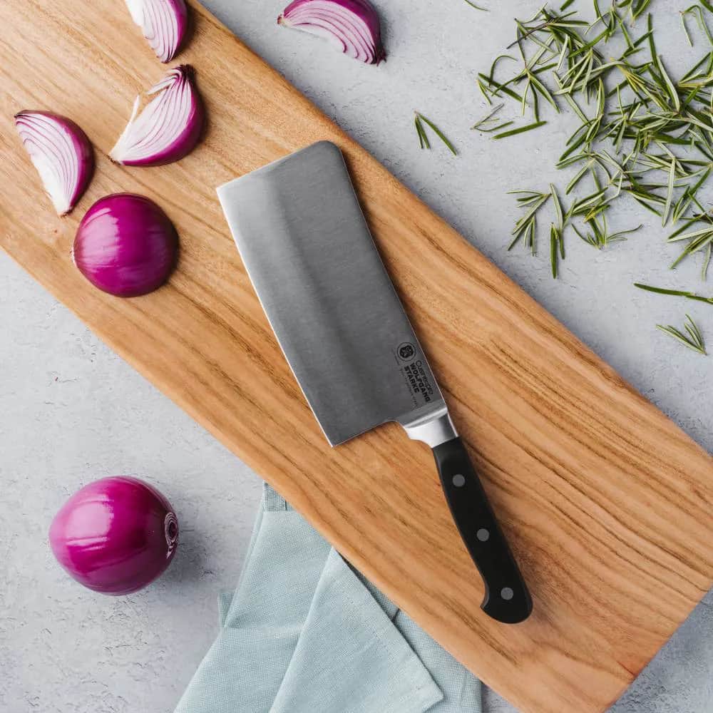 THE CUSTOM CHEF™ Kokkeknive Cuisine::pro® WOLFGANG
STARKE™ Cuisine::pro WOLFGANG STARKE™ Kødøkse i Sølvfarvet/sort, 2