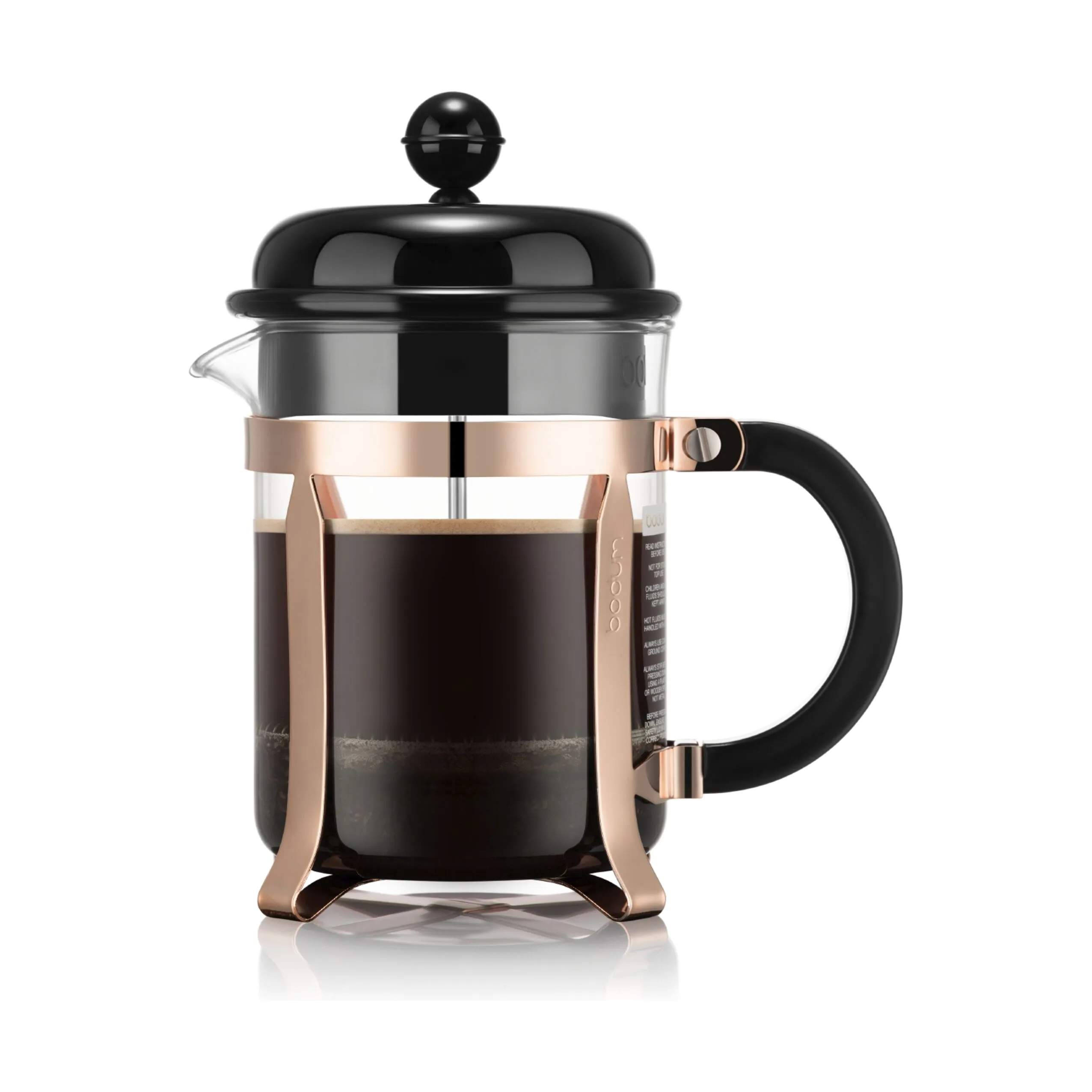 Bodum Stempelkander Caffettiera Stempelkande i Sort/rosegold, 0.5 L, 1