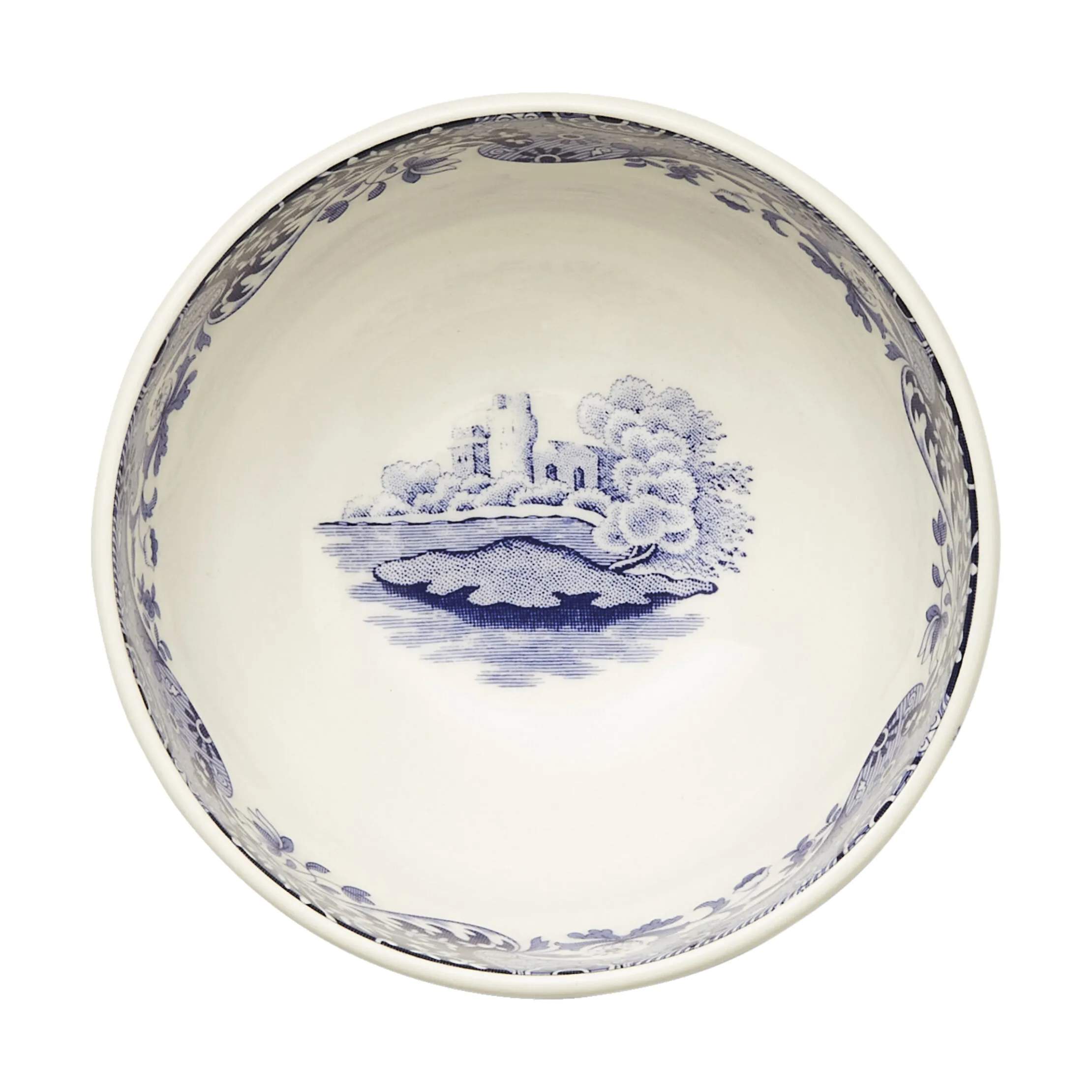 Spode Skåle Blue Italian Blue Italien Skål i Blå/hvid, 4