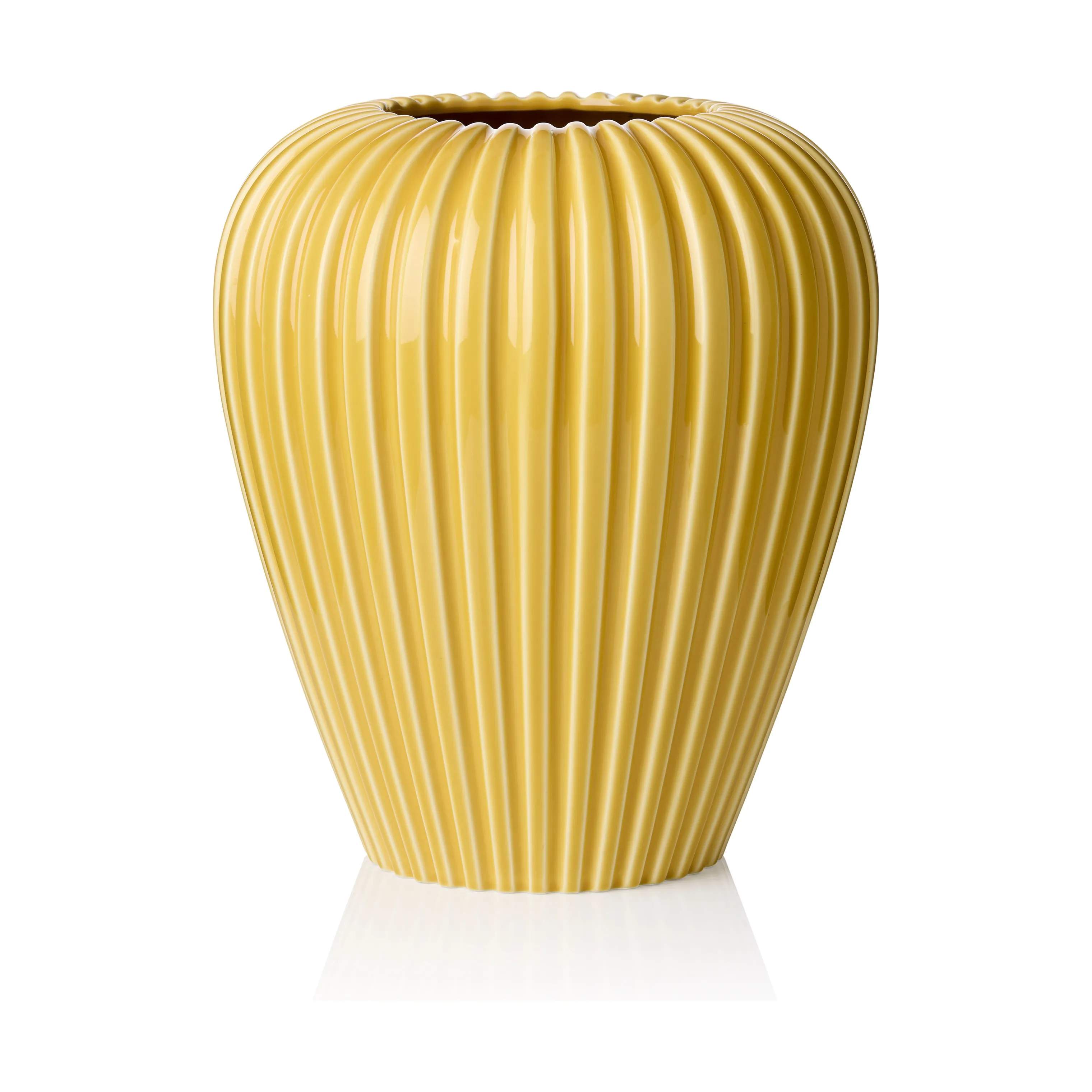 Eslau Lilje Vase, gul, large