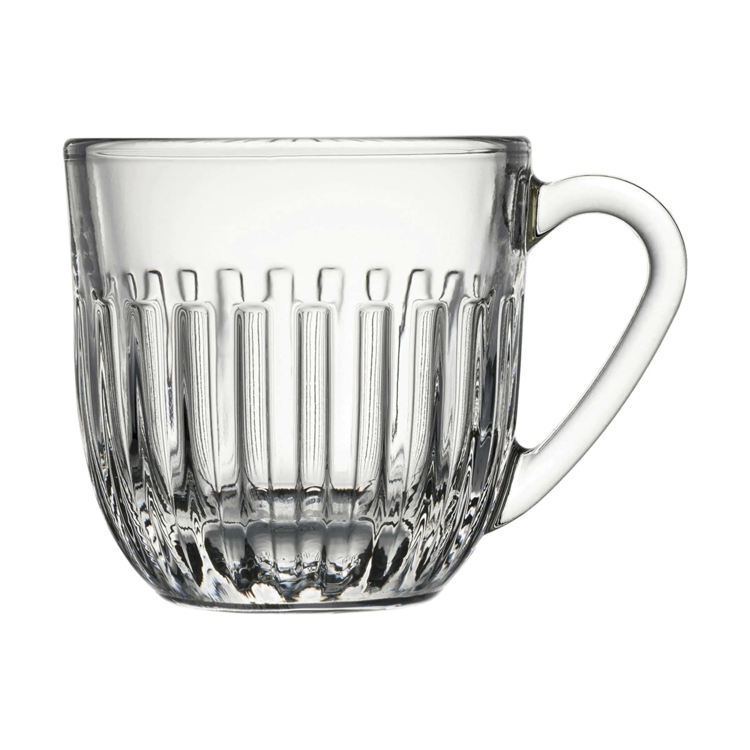 La Rochère Krus og kopper med hank Quessant Espressoglas - 6 stk. i 9 cl, 4