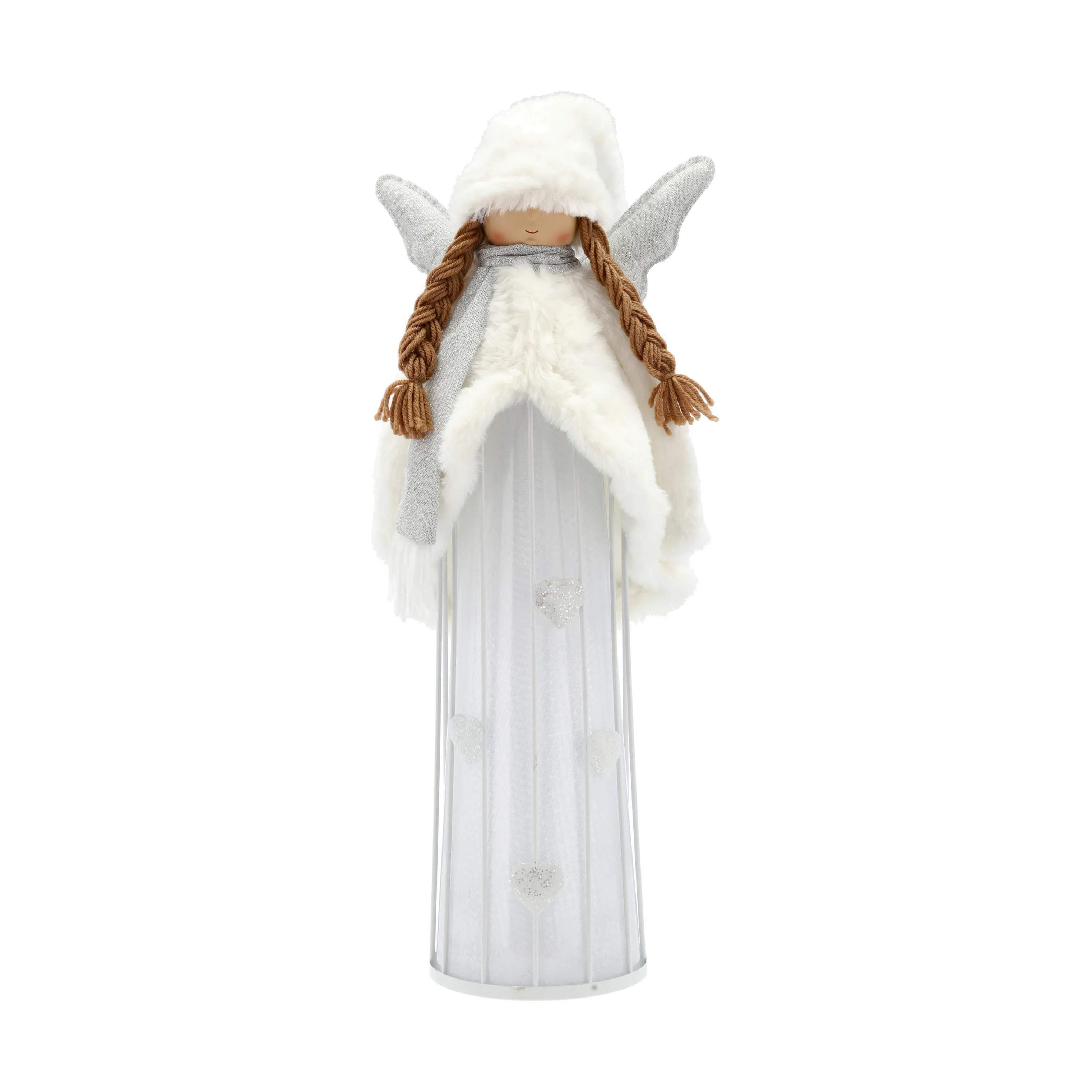 Casa Christmas Julefigurer Engel m. LED-lys i 24,5 cm, 1