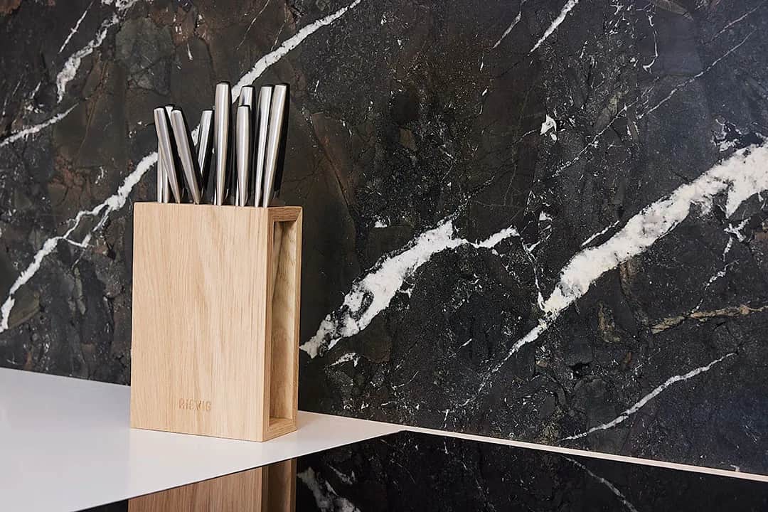 RISVIG Design Knivblokke Lignus Knivblok i Egetræ, 2