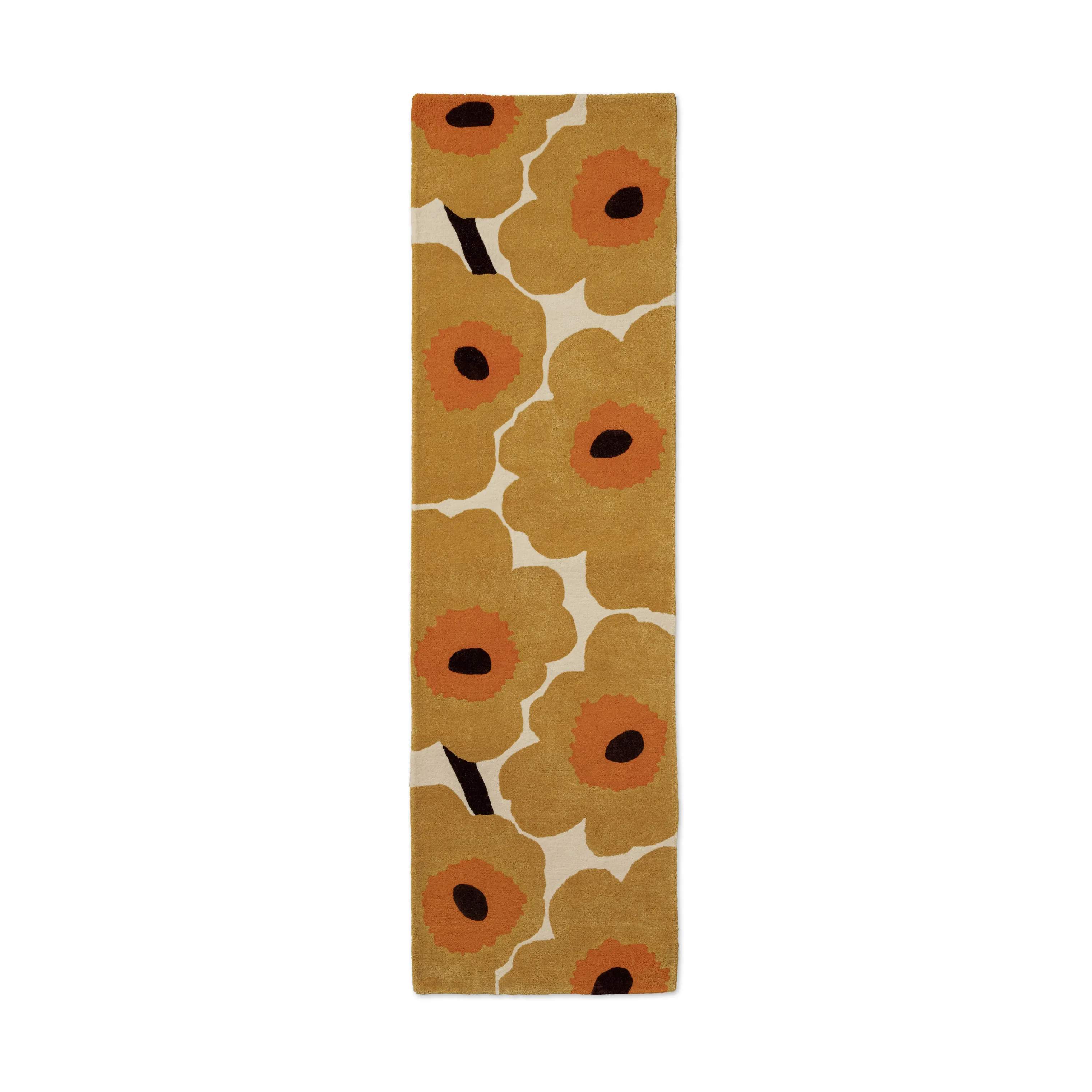 Marimekko by Brink & Campman Gulvtæpper Unikko Tæppeløber i Honey, B70 x L245 cm, 1
