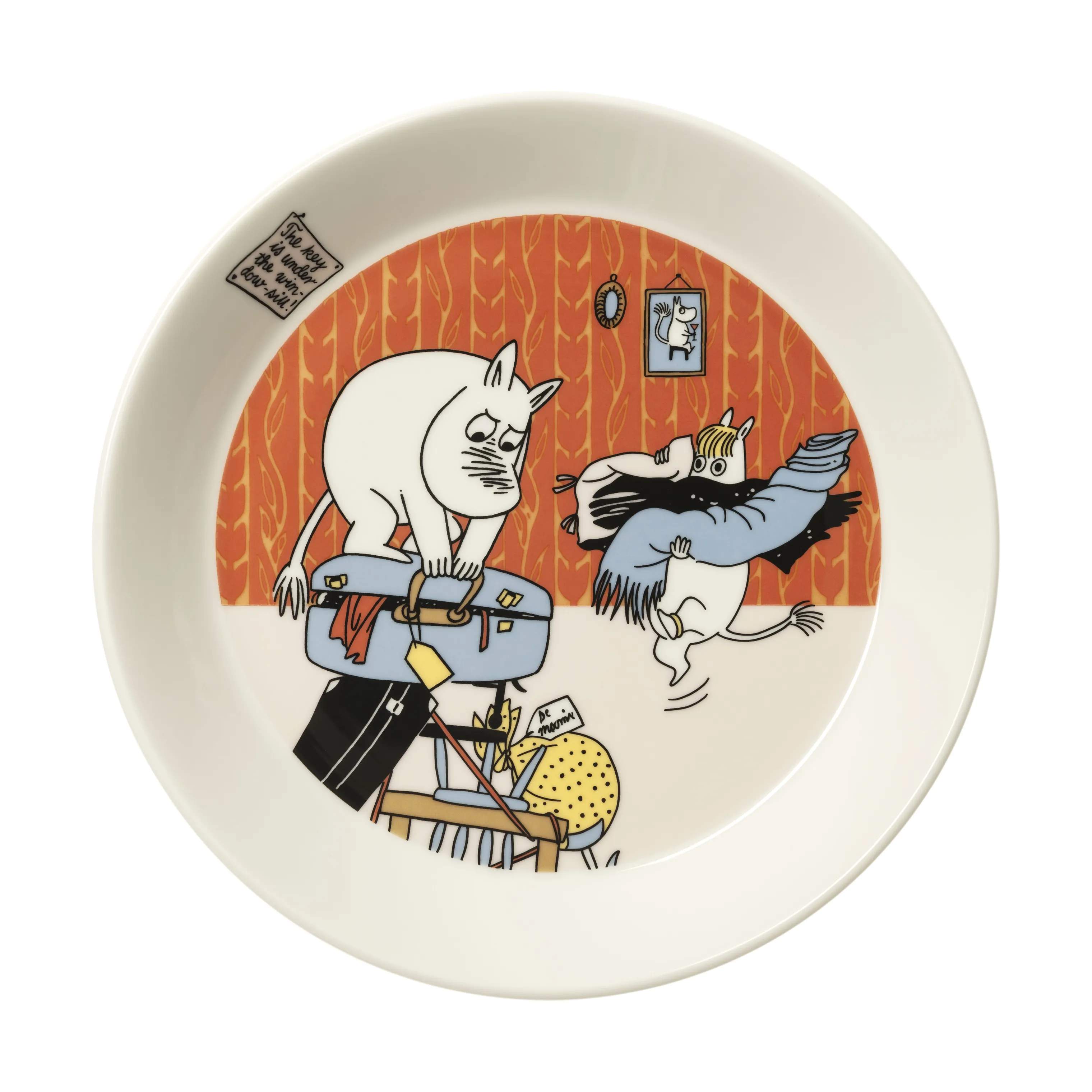 Moomin Arabia Frokosttallerkener Klassisk Tallerken - Ferieklar i Ferieklar, 1