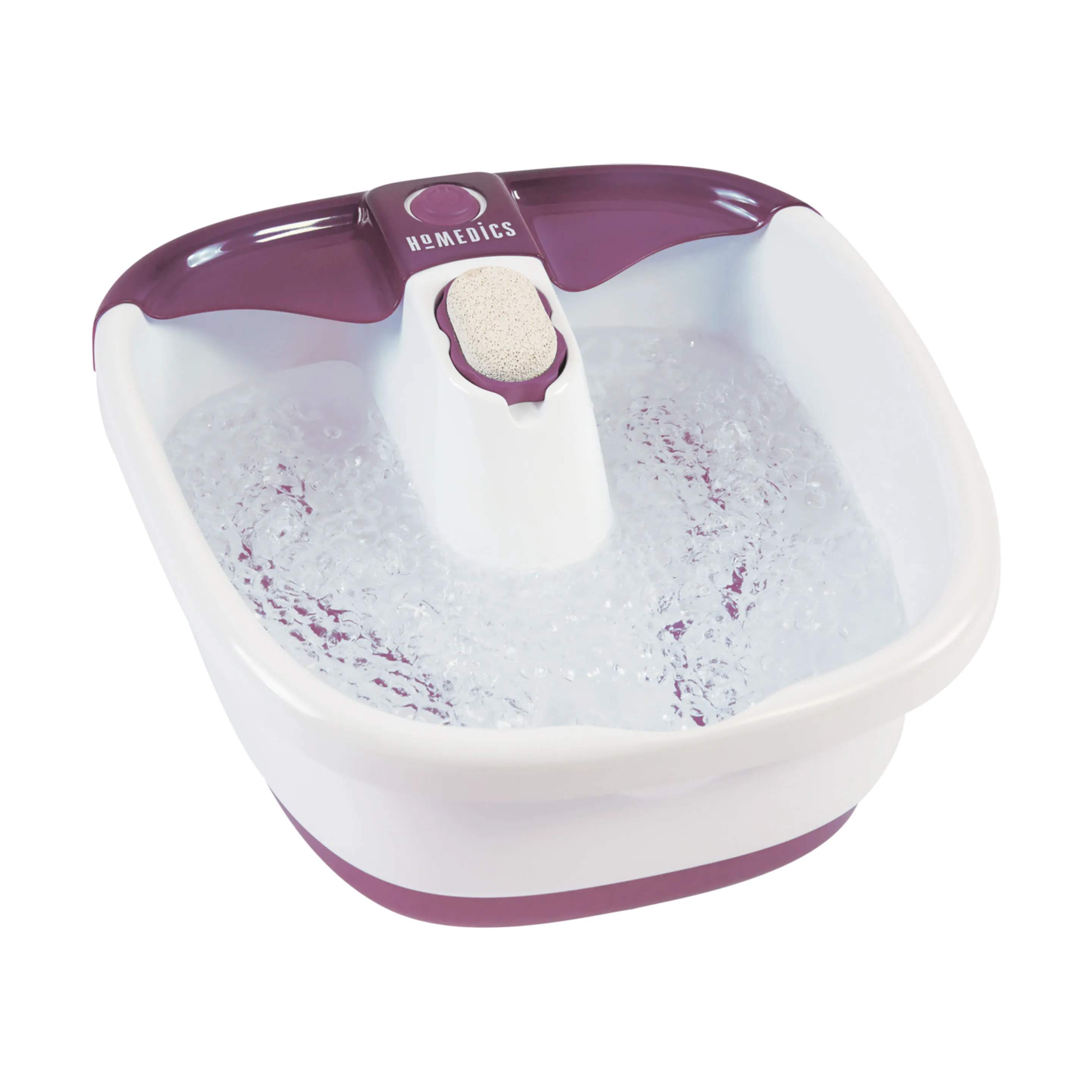 HoMedics Øvrig personlig pleje Fodspa m. Pedicuresæt i Hvid/Lilla, 1
