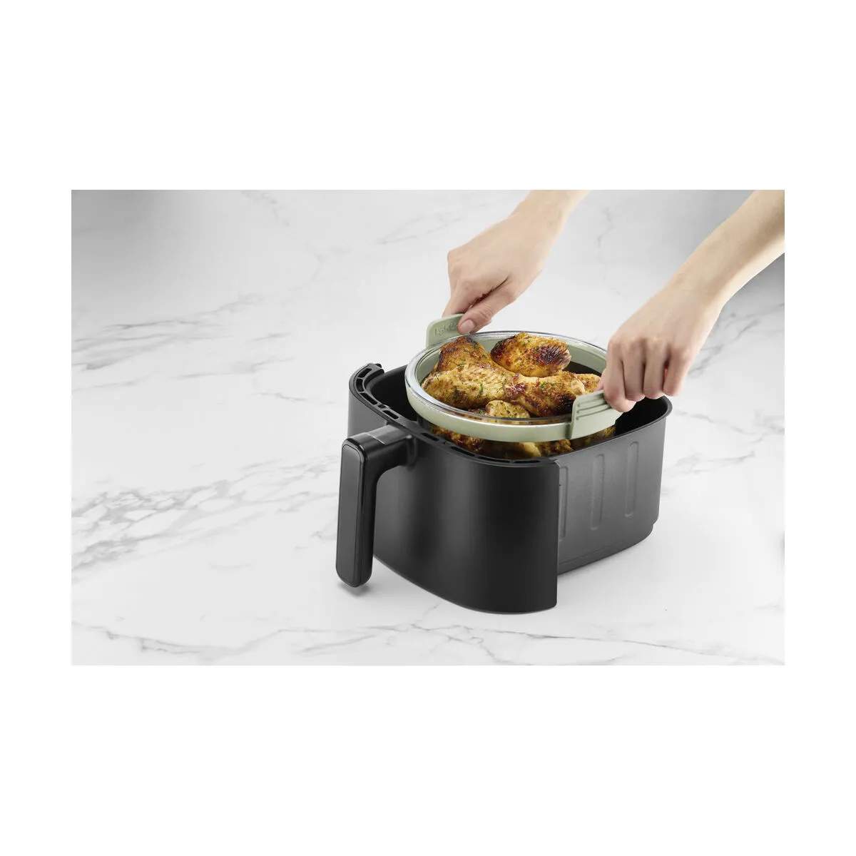 Lékué Tilbehør til airfryers Airfryer-form i Klar, 5