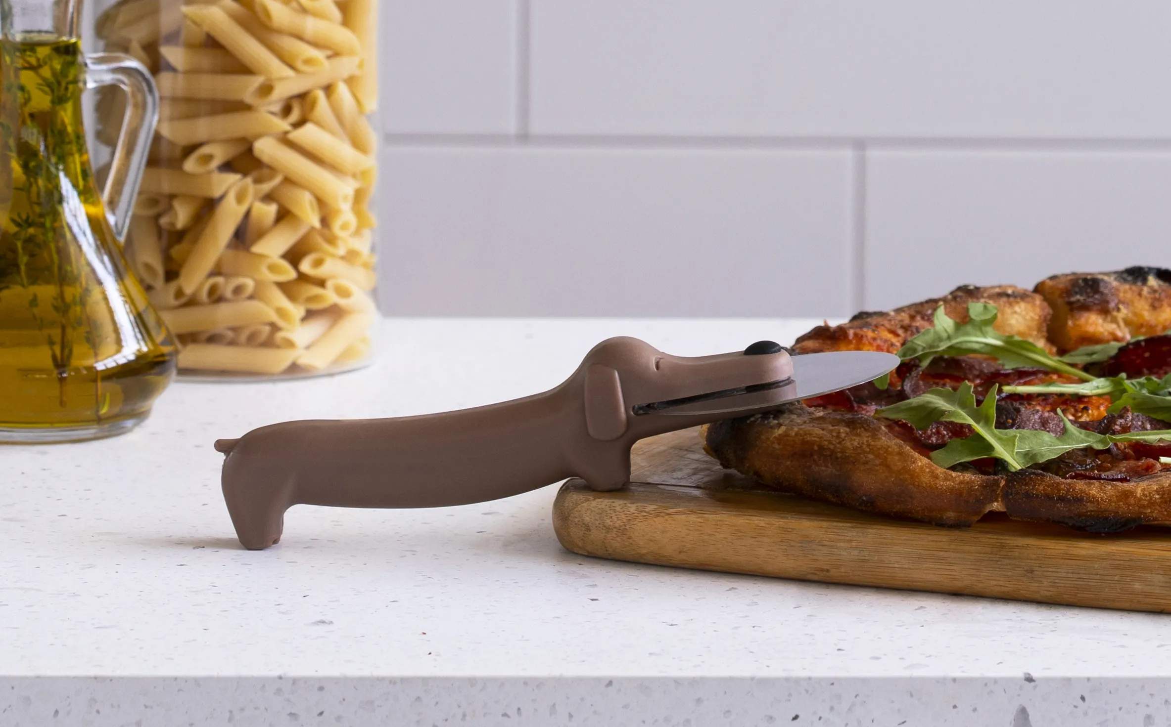 Peleg Design Pizzaskærere Pizzaskærer i Brun, 3