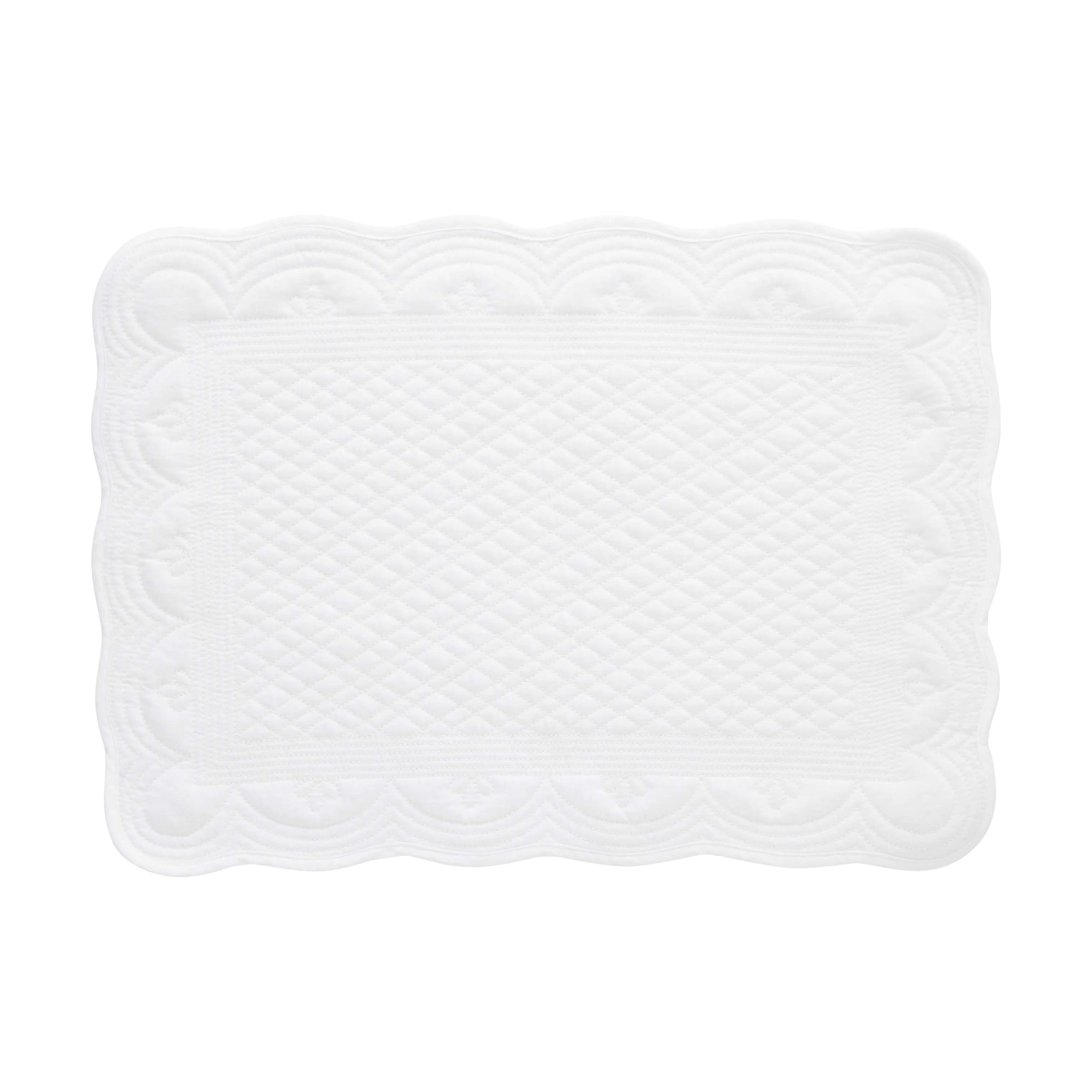 Lene Bjerre Dækkeservietter Estrid Dækkeserviet i hvid, 1