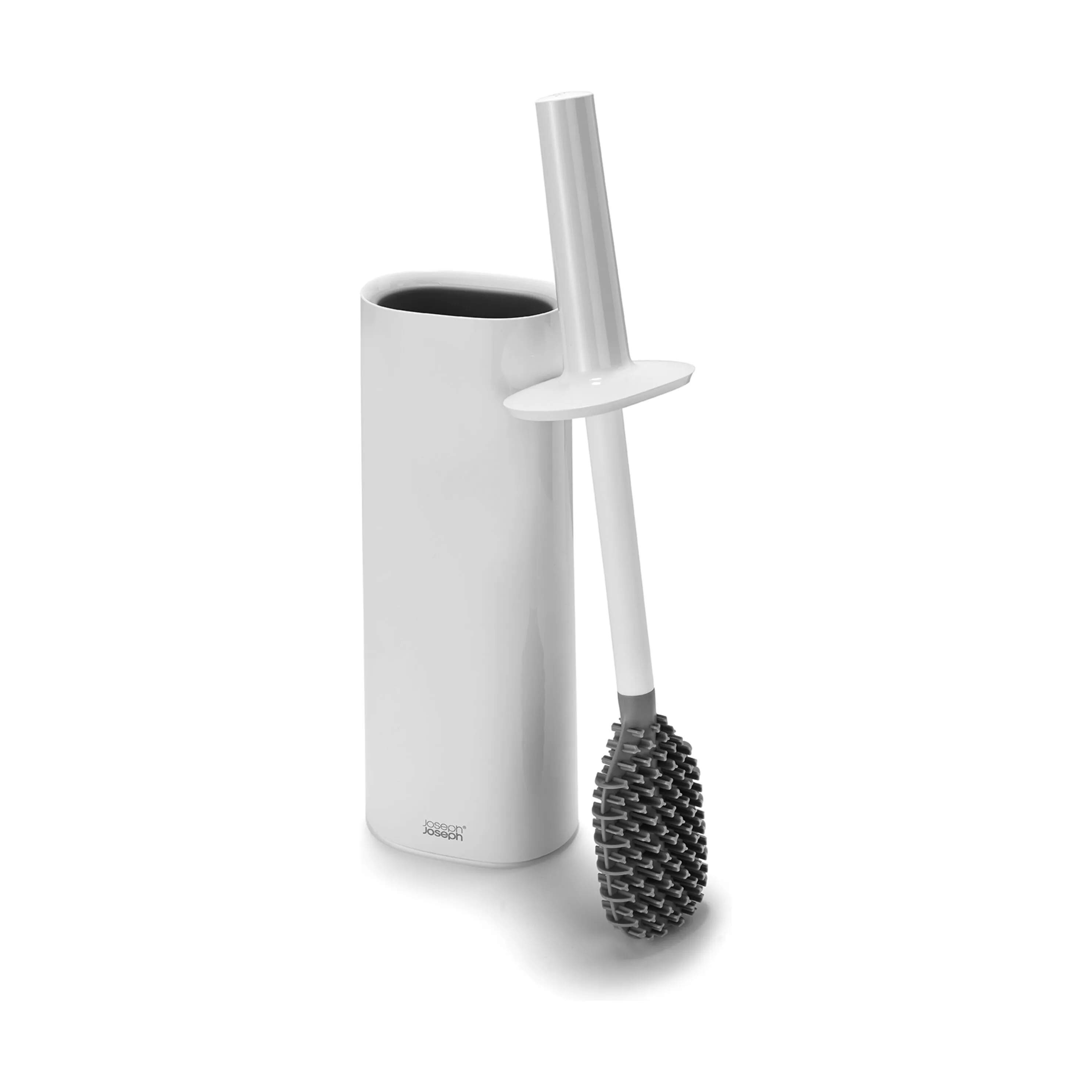 Joseph Joseph Toiletbørster Flex Toiletbørste m. holder - 2 dele i Hvid, 1