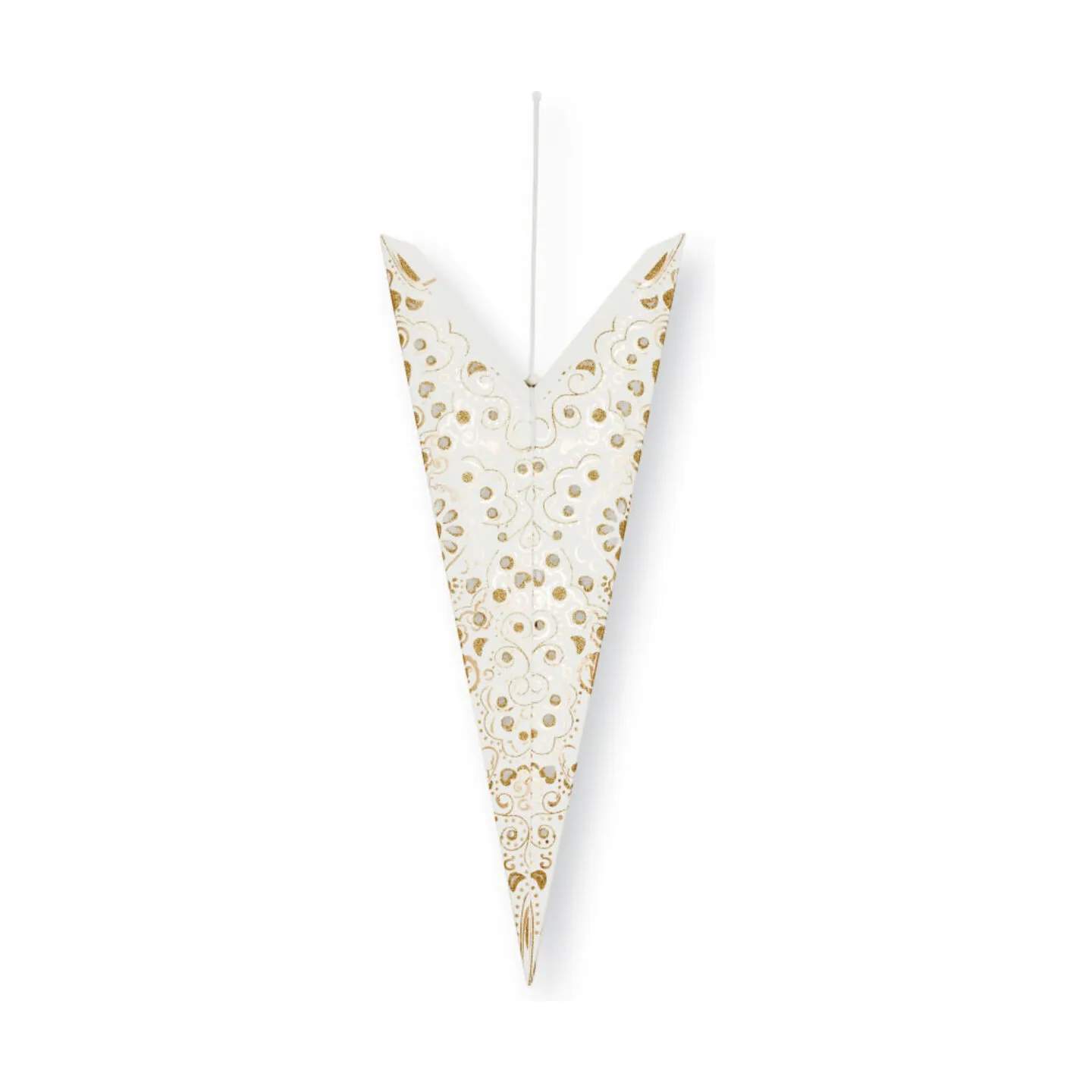 PIP Studio Juleophæng Royal Winter White Julestjerne i Creme, 110 cm, 3