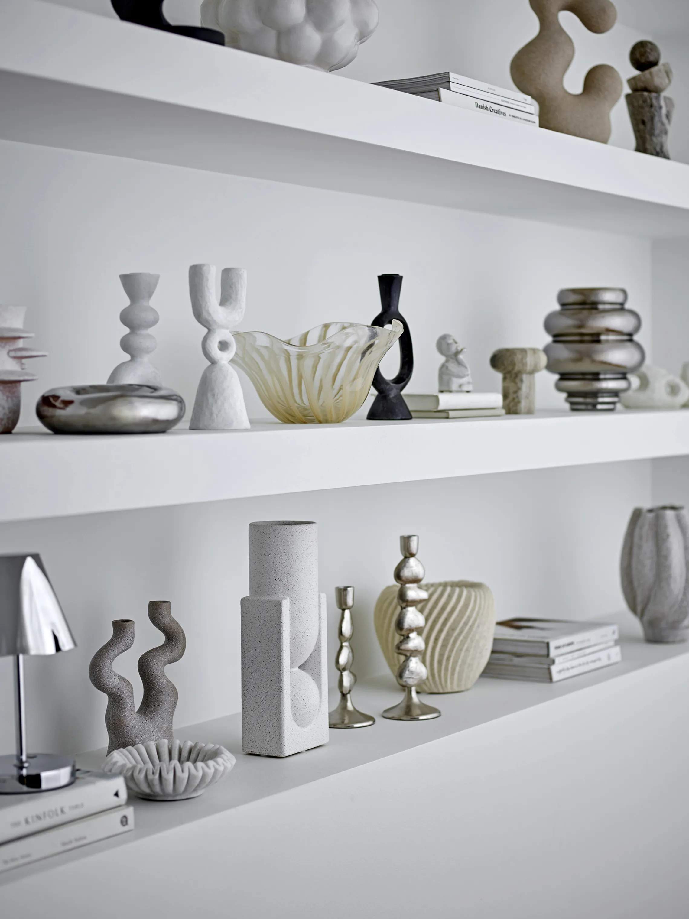 Bloomingville Vaser Zorya Vase i Sølv, 2