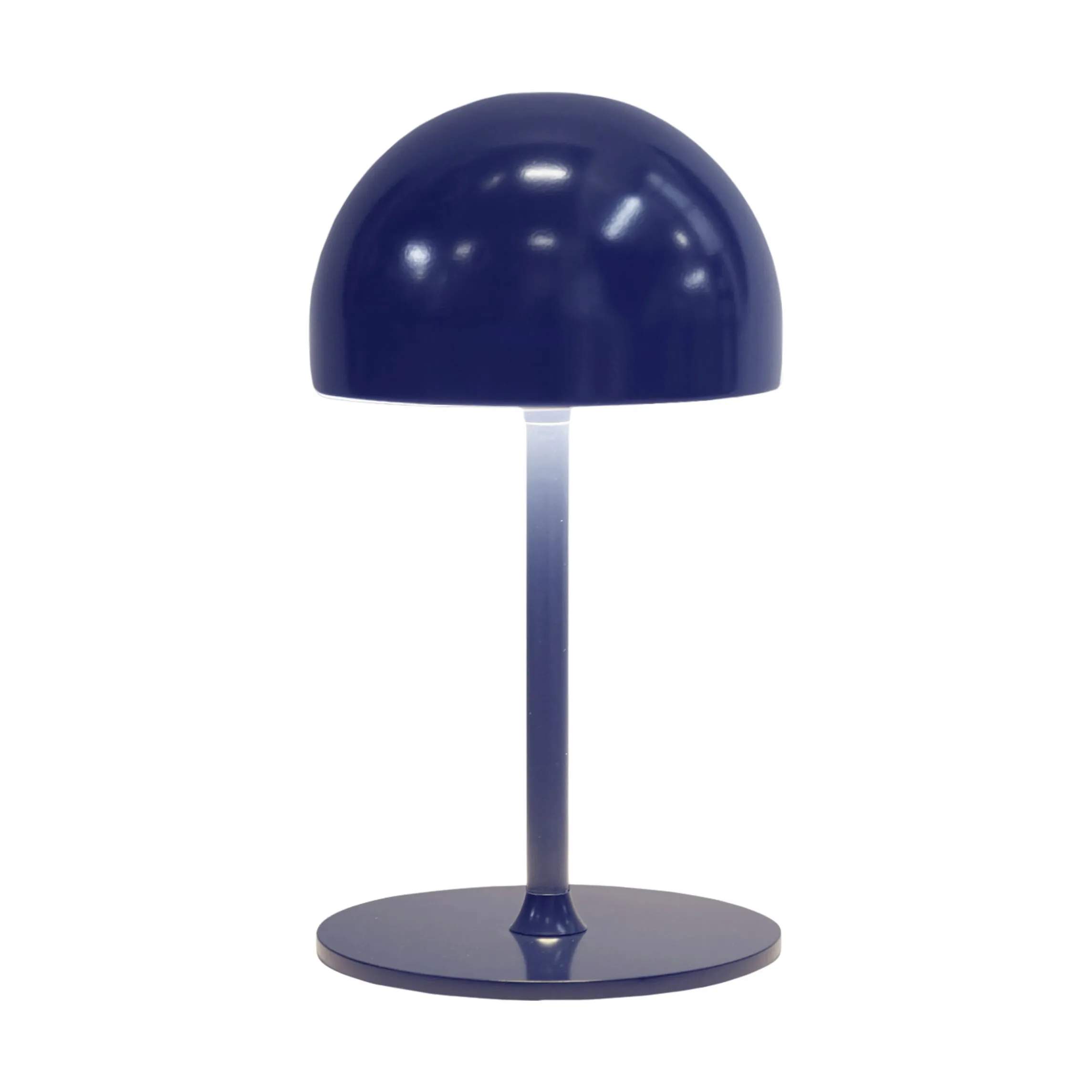 Tim Genopladelig Bordlampe, blå, large