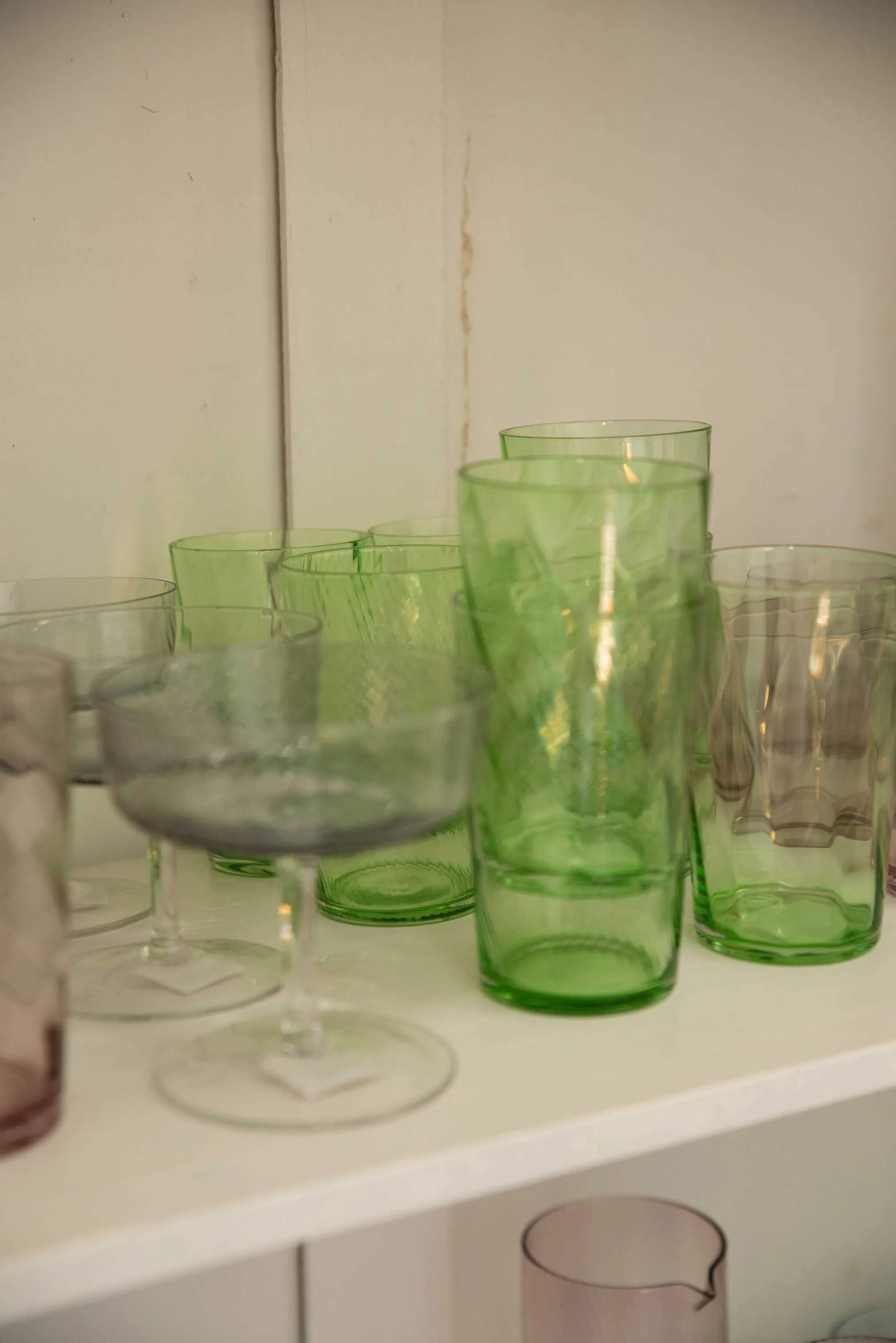 RAW by Aida Highball glas Unique Highball Glas i Green, 3