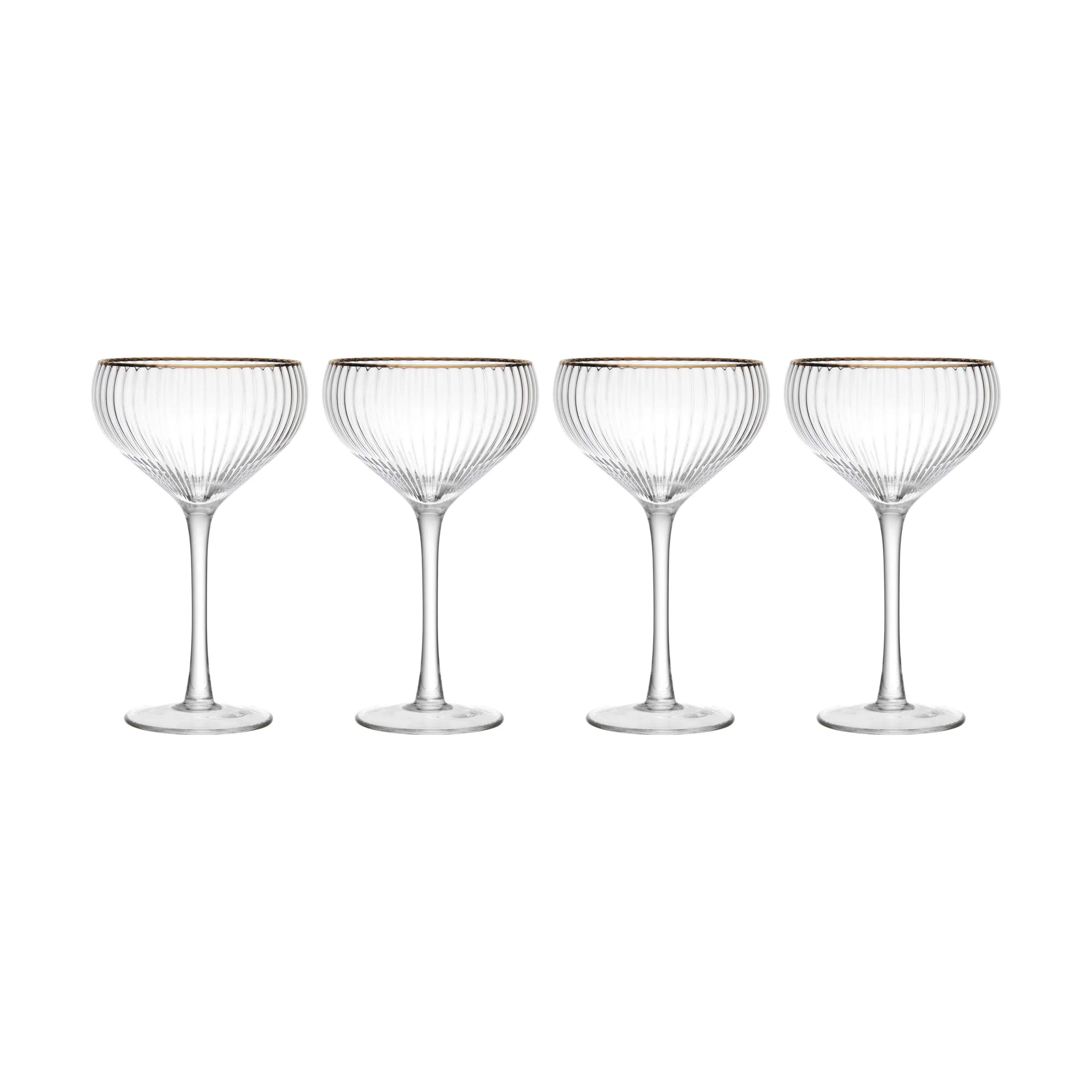 Mikasa Cocktailglas Sorrento Coupeglas - 4 stk. i Klar, 1