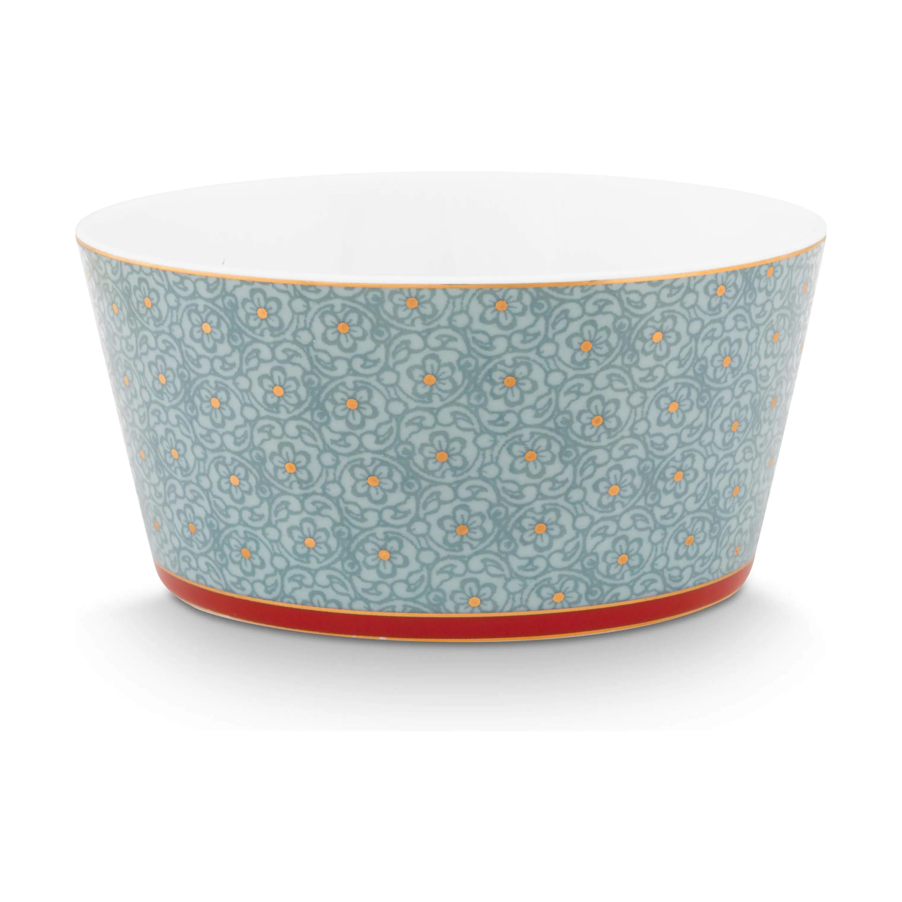 PIP Studio Skåle Flower Festival Skål - 4 stk. i Blue, 2