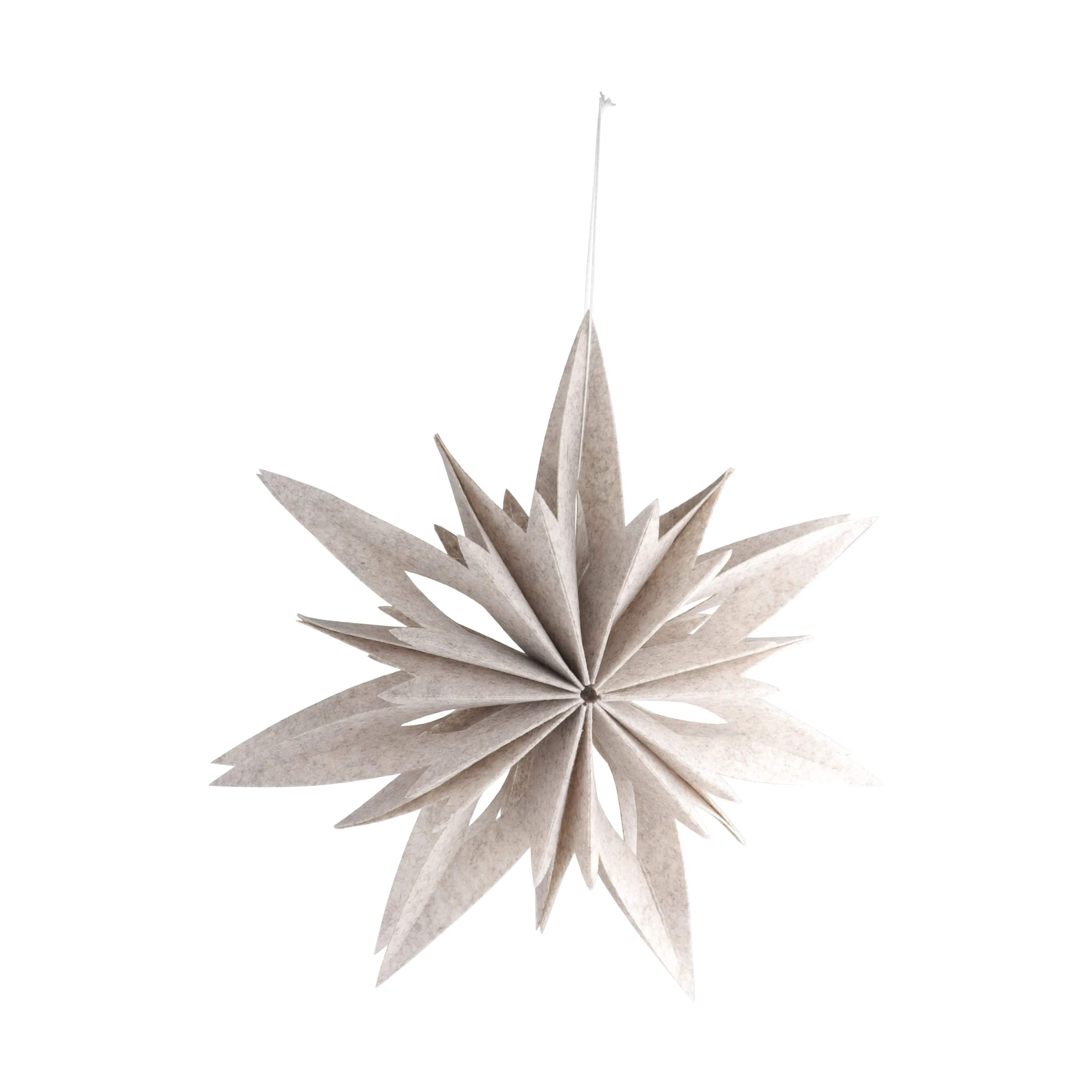 Casa Christmas Juleophæng Filtstjerne i 38 cm, 1