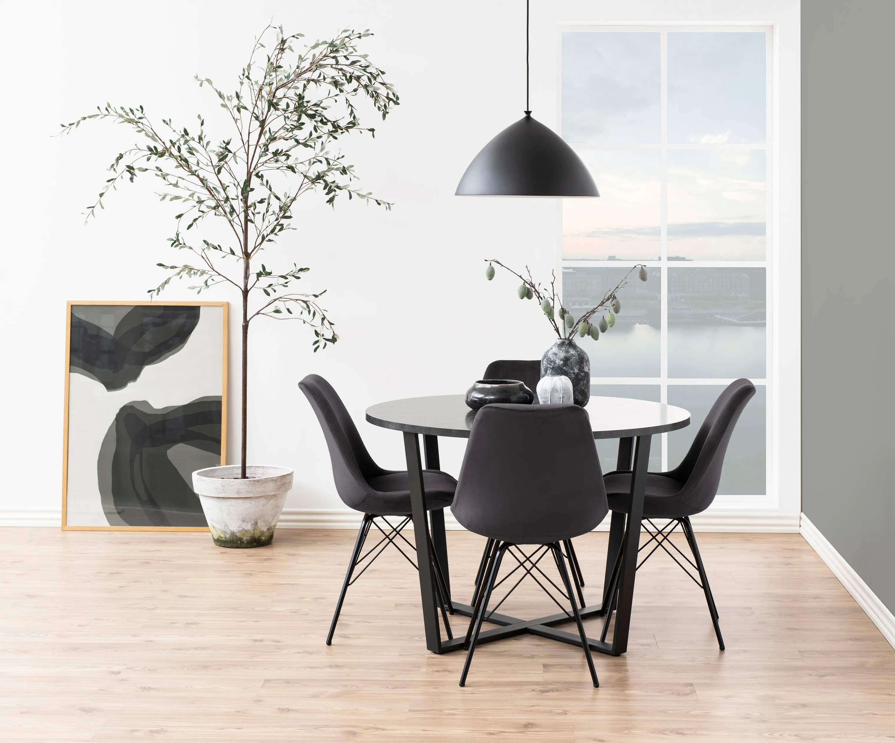 CASA Living Spiseborde Amble Spisebord i Sort, 2