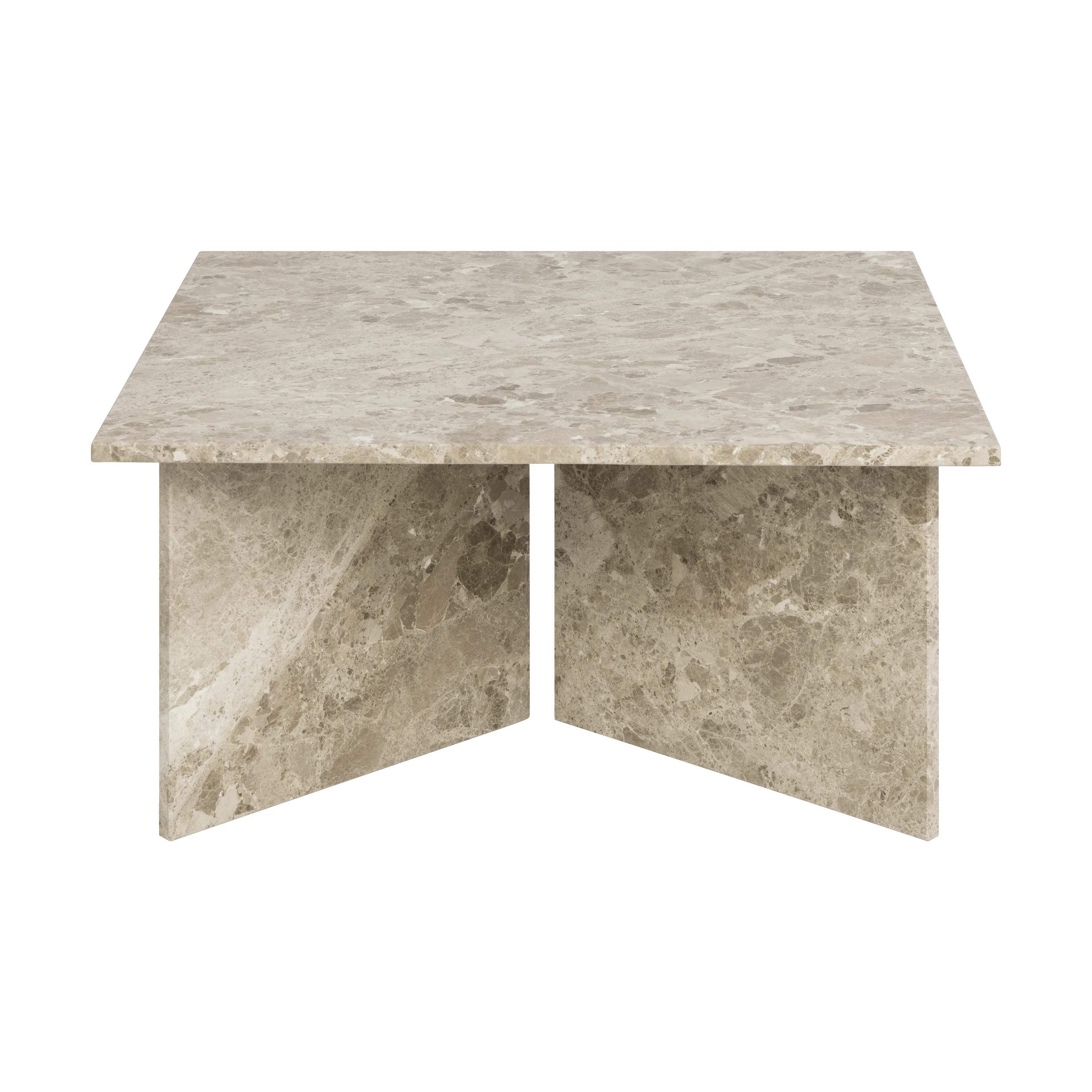 CASA Living Sofaborde Vega Square Sofabord i Latte, B90 x L90 cm, 6