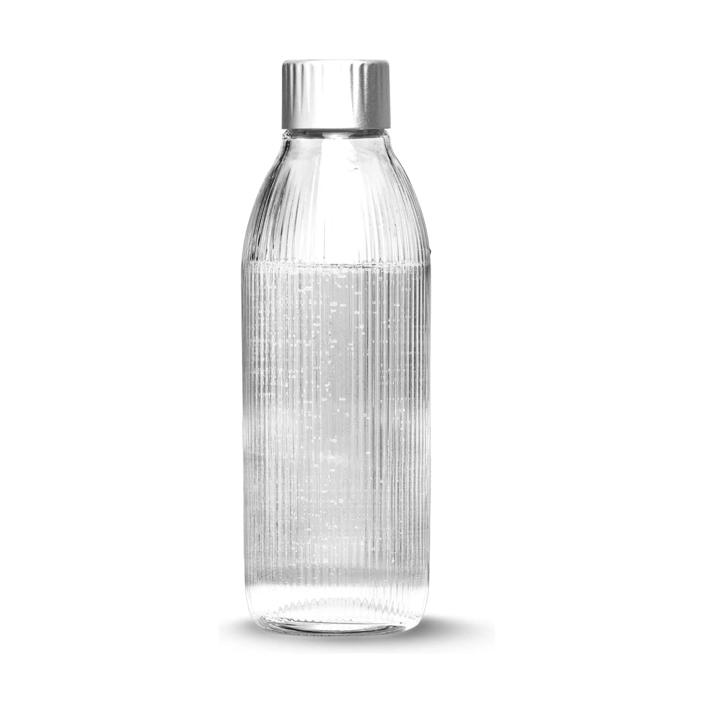 Glassy Flaske, klar, large
