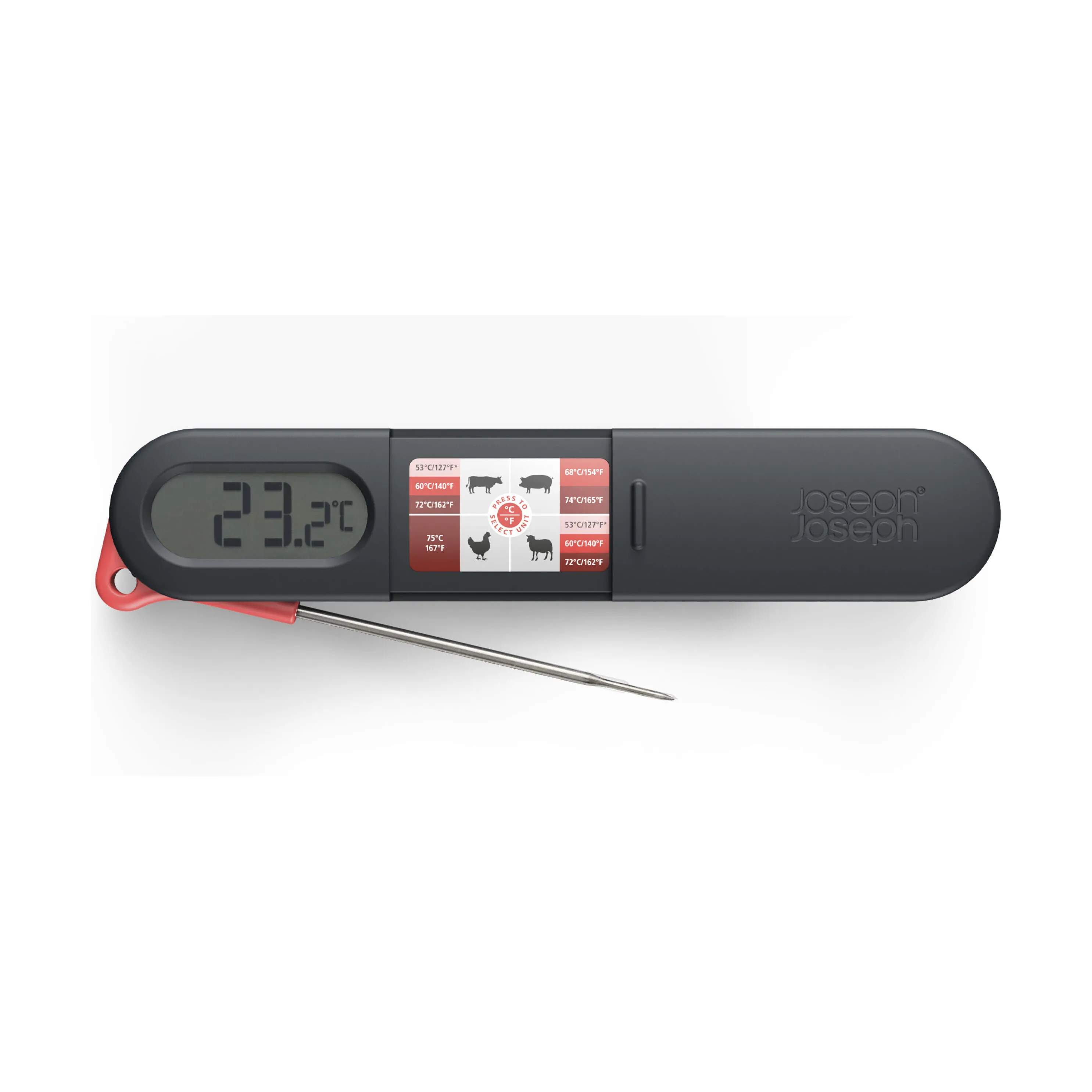 Joseph Joseph Stegetermometre Thermapoint Stegetermometer i Sort, 4