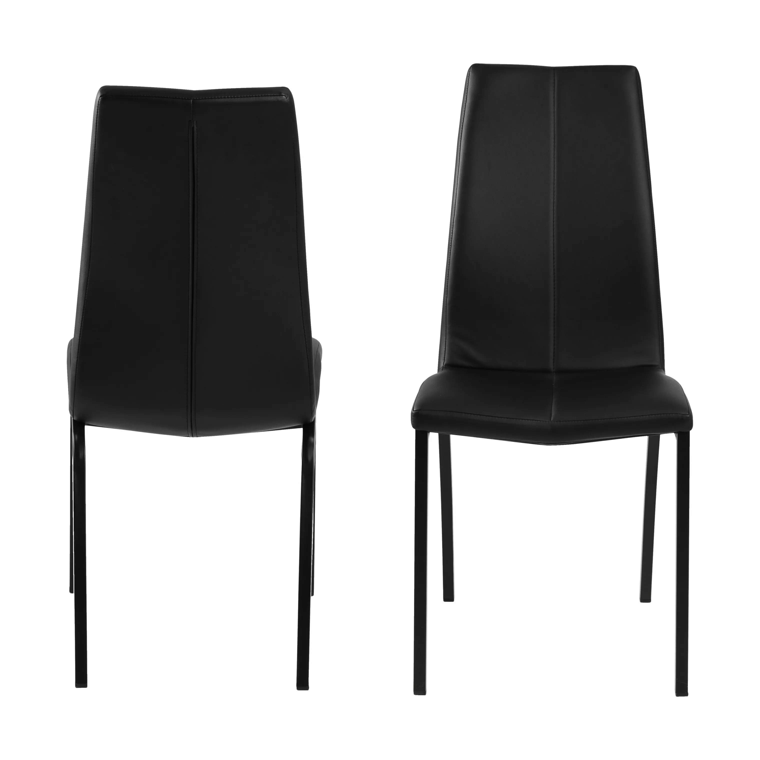 CASA Living Spisebordsstole Asama Spisebordsstol - 4 stk. i Mat sort, 4