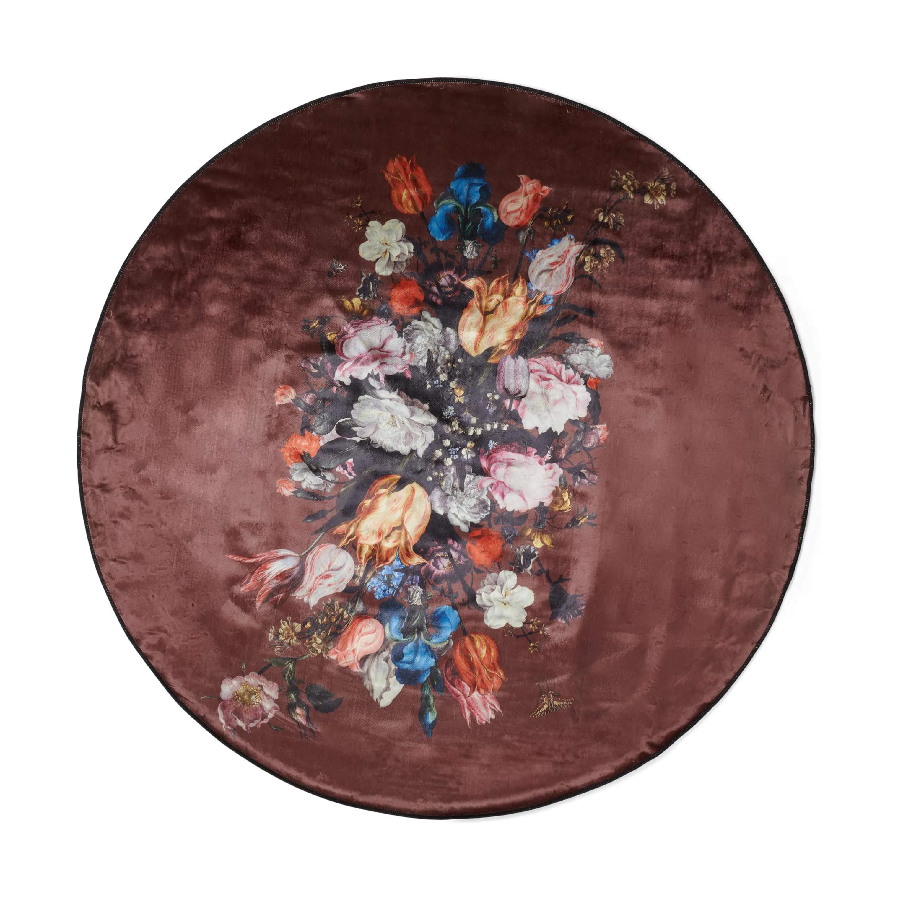 Essenza Gulvtæpper Tæppe i Brown, B180 x L180 cm, 1