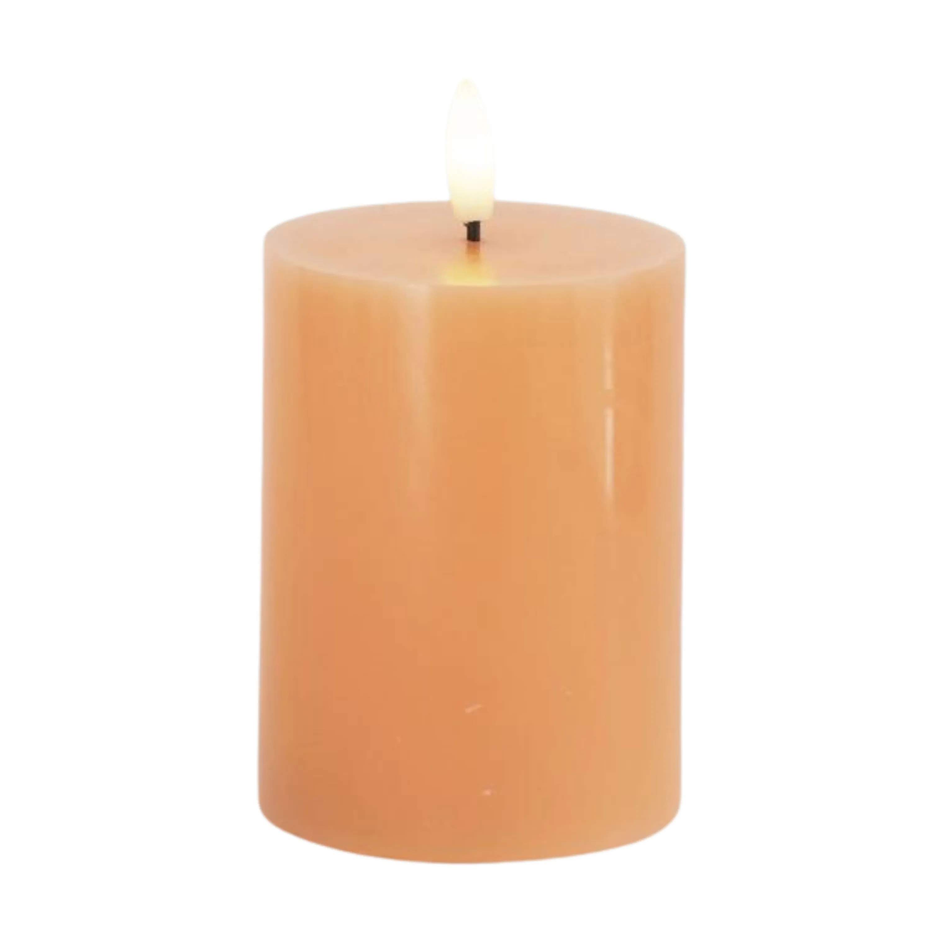 Sirius LED-lys Sille LED Bloklys i Peach, H10 x Ø7,5 cm, 1