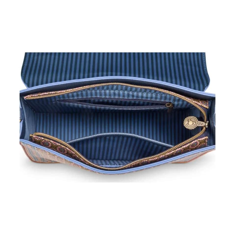 PIP Studio Øvrigt interiør Frances Crossbody Taske i Blue, B21,5 x L25 cm, 6
