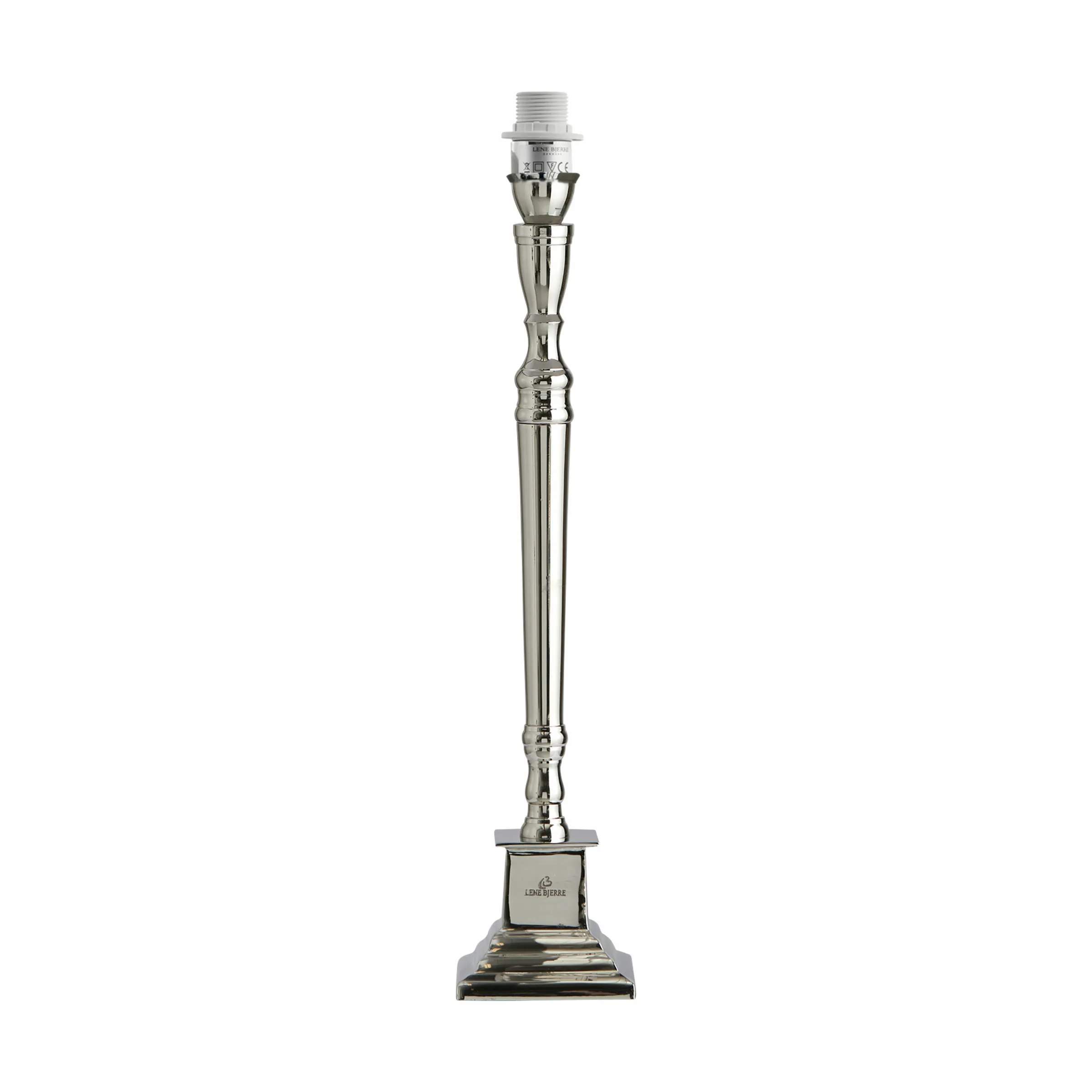 Carmina Bordlampe, sølvfarvet, large