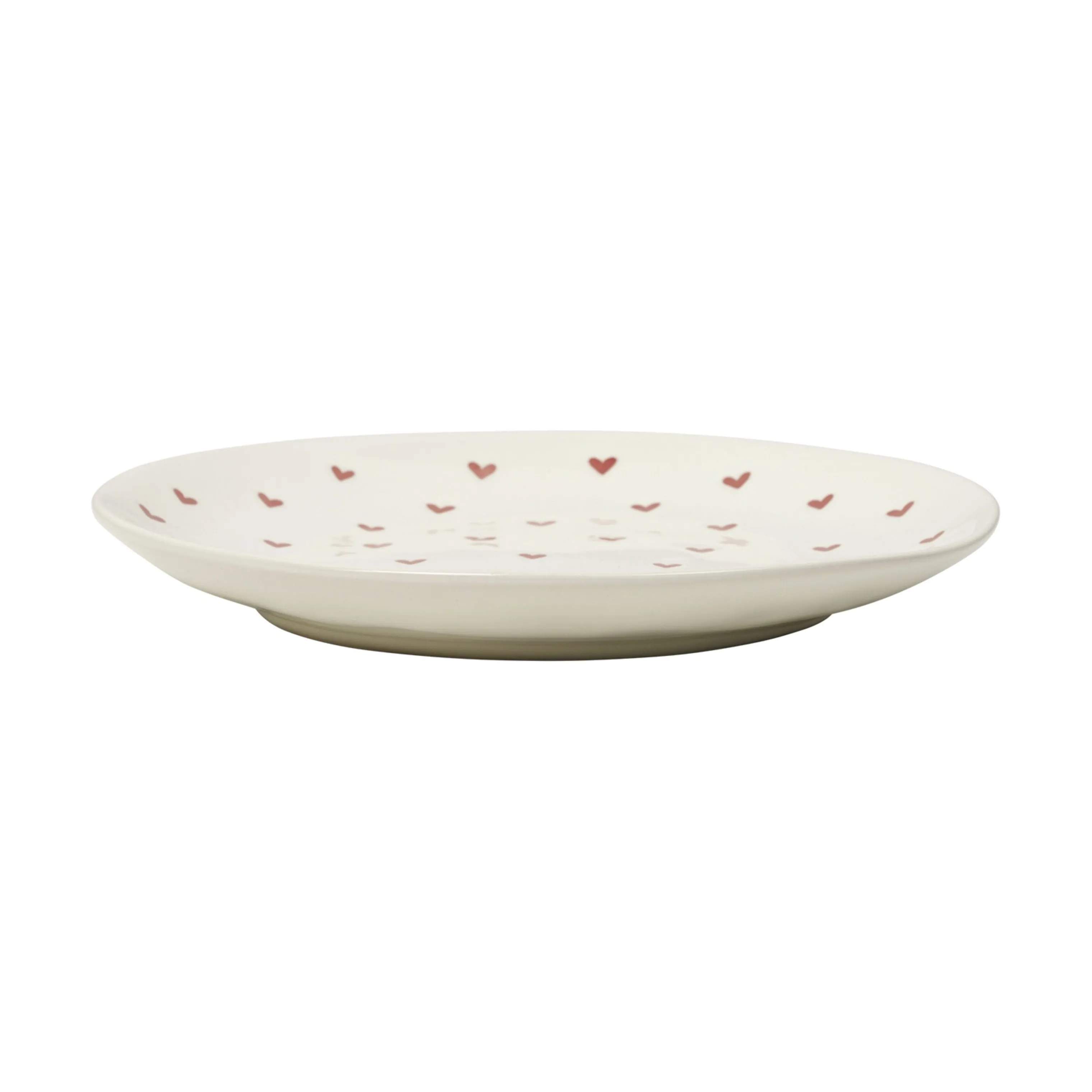 Broste Copenhagen Kagetallerkener Amor Desserttallerken i cream, 4