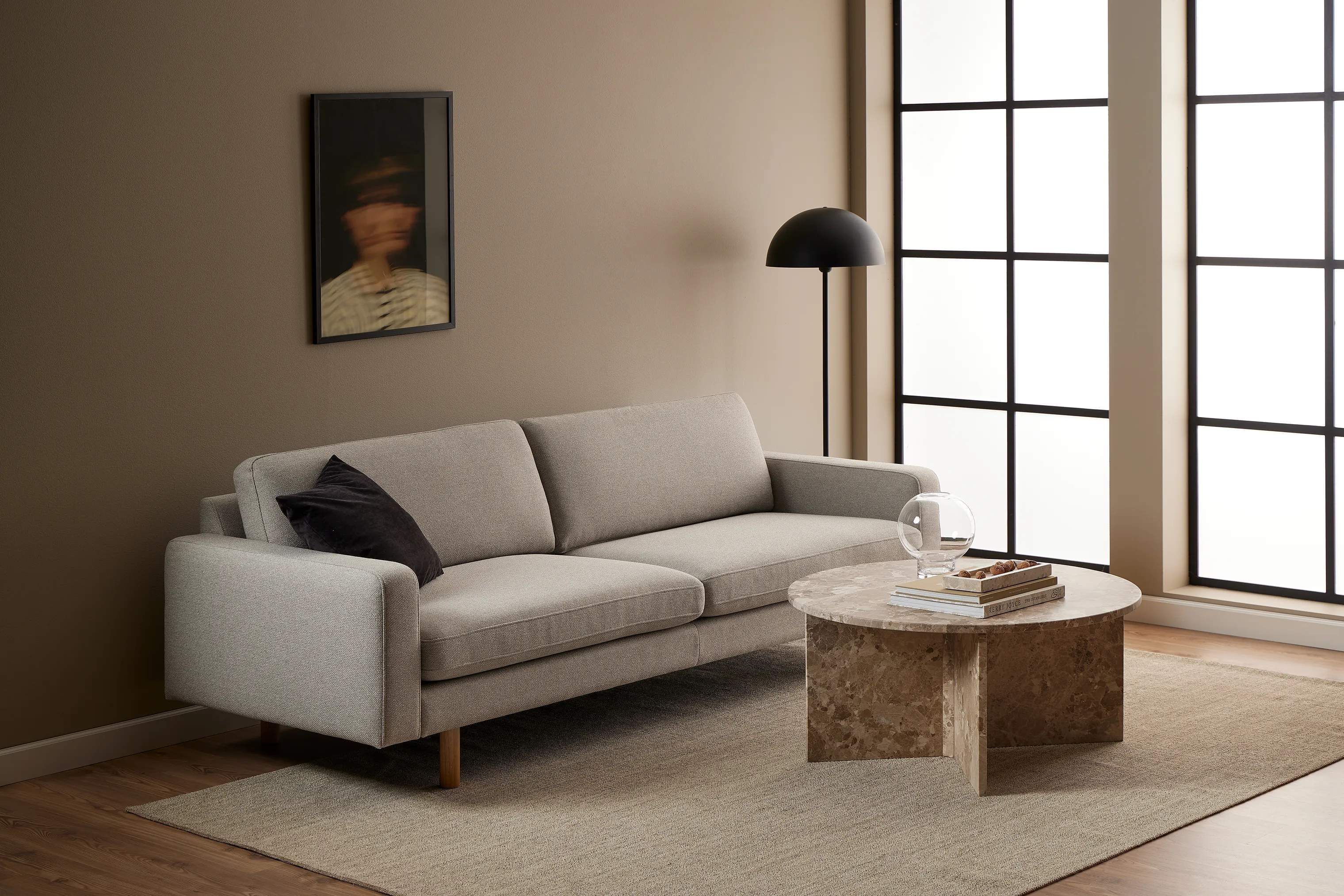 CASA Living Sofaborde Vega Sofabord i Mat Latte, 3