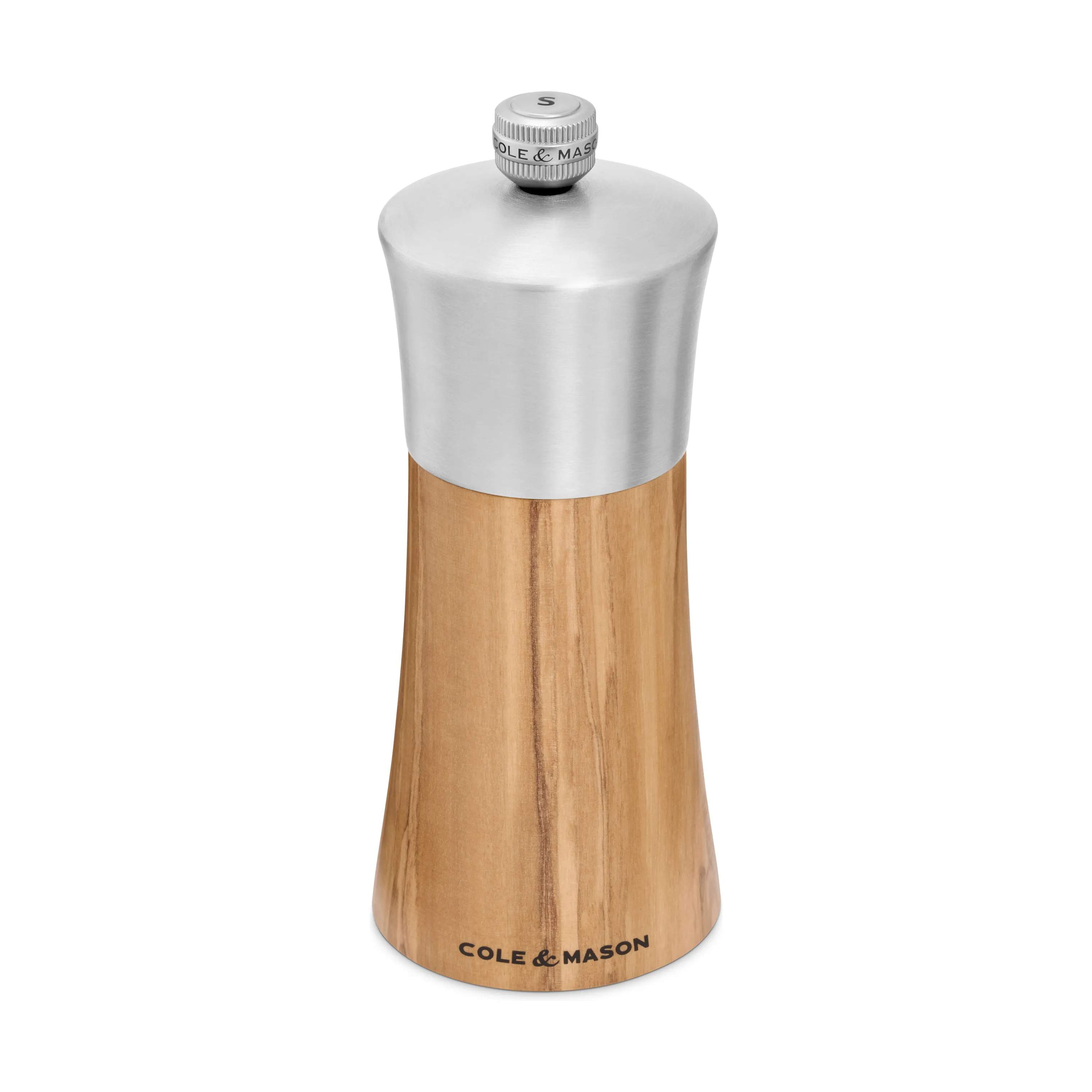 Cole&Mason Saltkværne Bromley Saltkværn i Olive Wood, 1