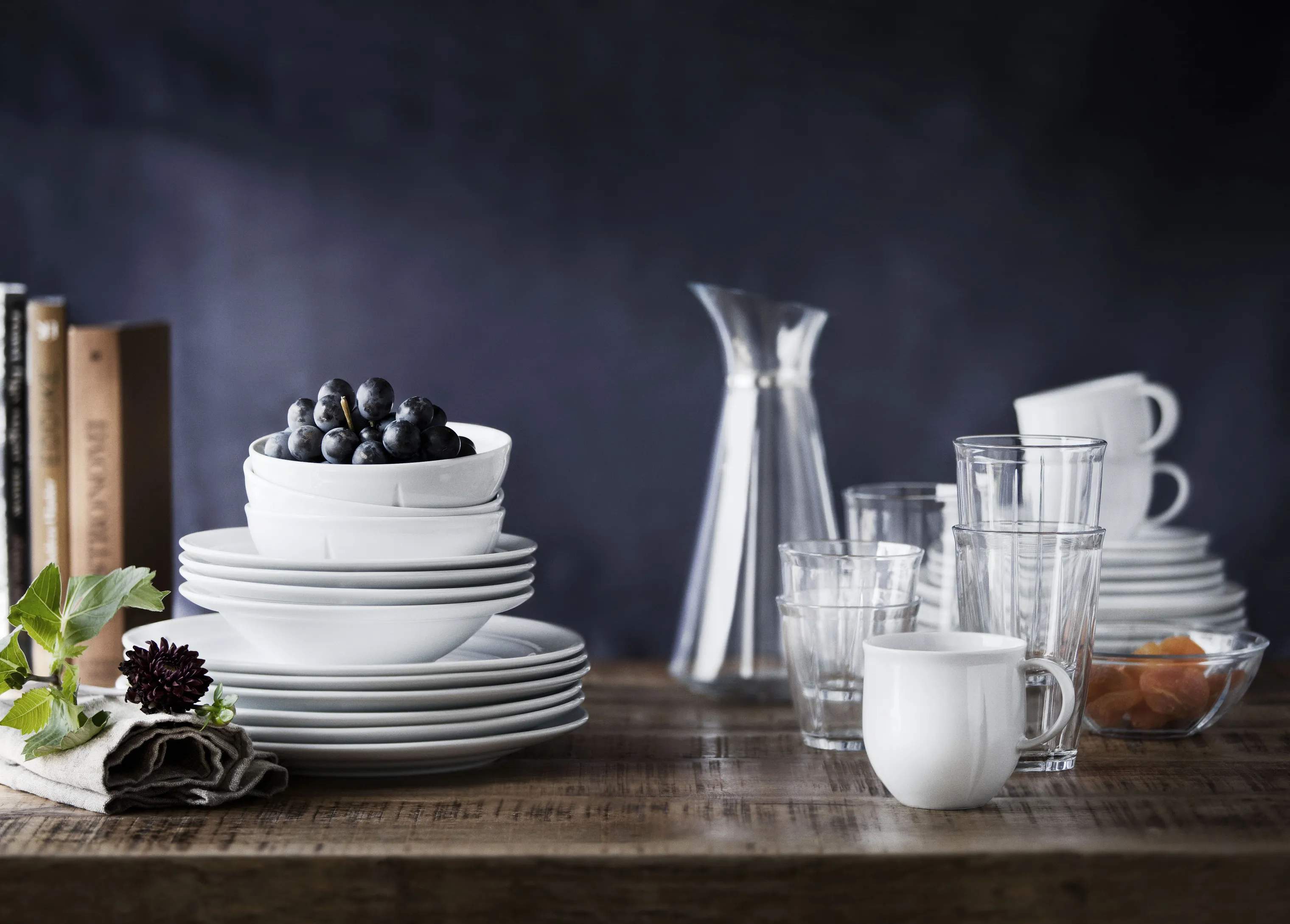 Rosendahl Serveringsskåle Grand Cru Soft Skål i Hvid, 15 cm, 3