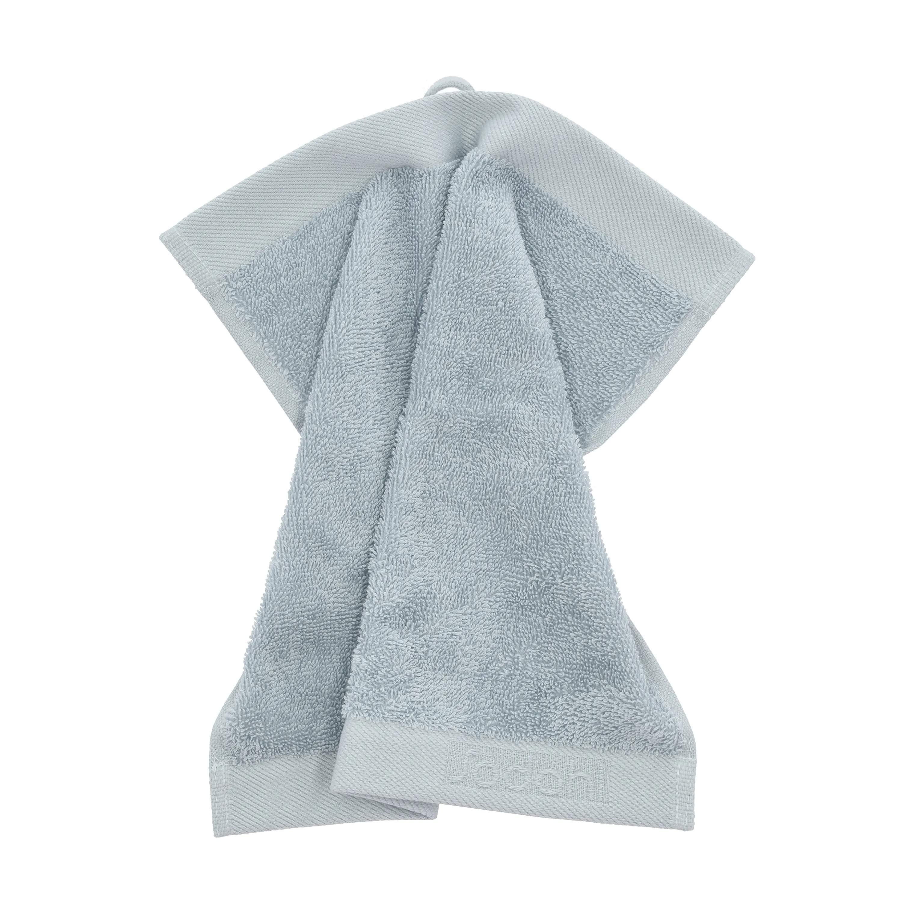 Södahl Vaskeklude Organic Comfort Vaskeklud i Linen Blue 2, 3