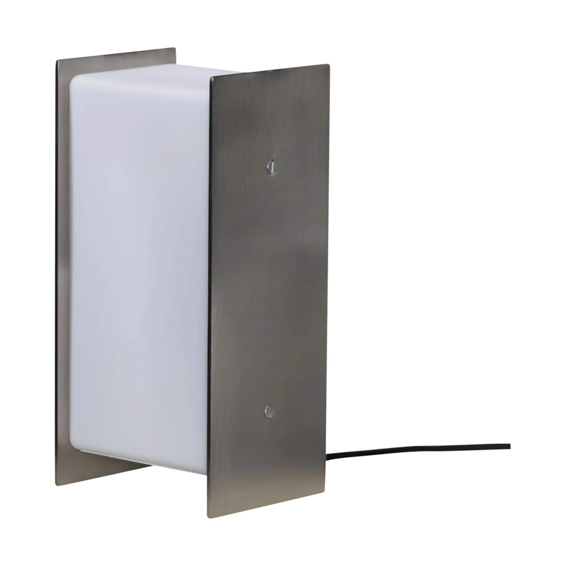 Hübsch Bordlamper Sabi Bordlampe i Nikkel,Hvid, 1