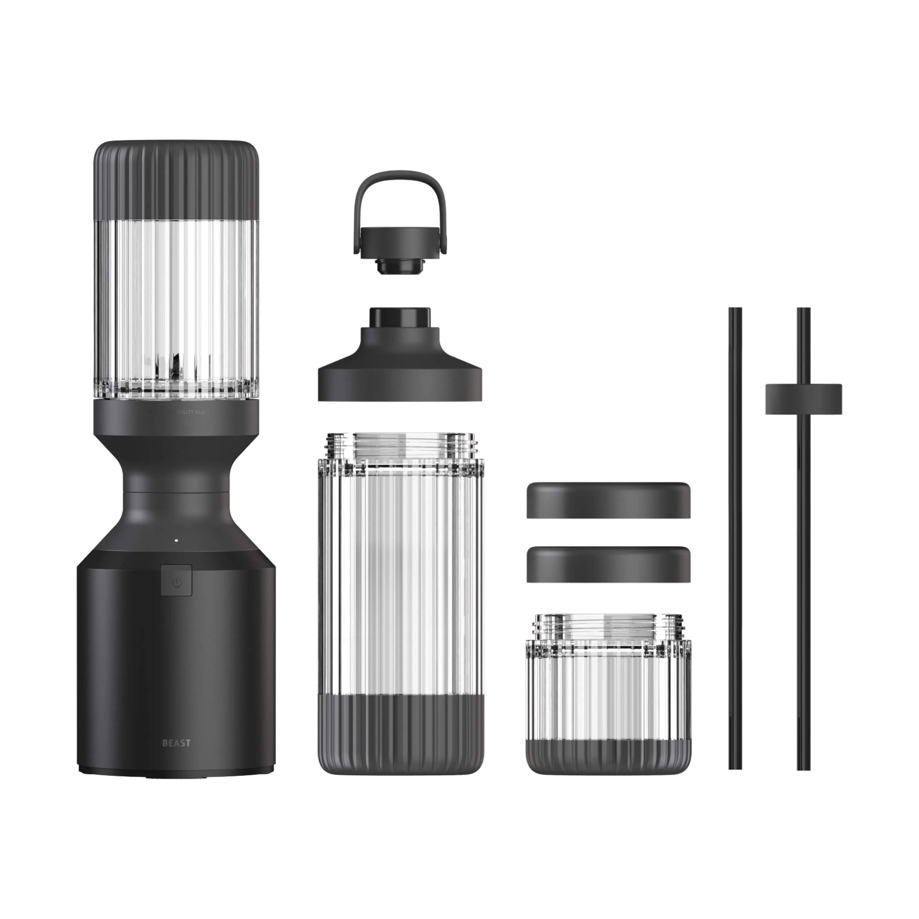 Beast Smoothieblendere Mega Plus Blender i Carbon black, 4