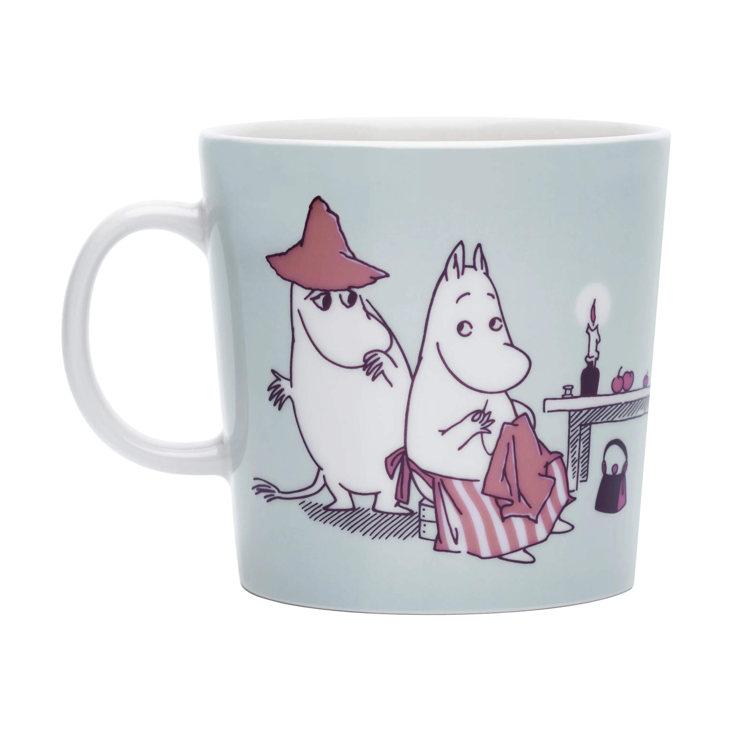 Moomin Arabia Krus og kopper med hank ABC Krus - J i J, 2