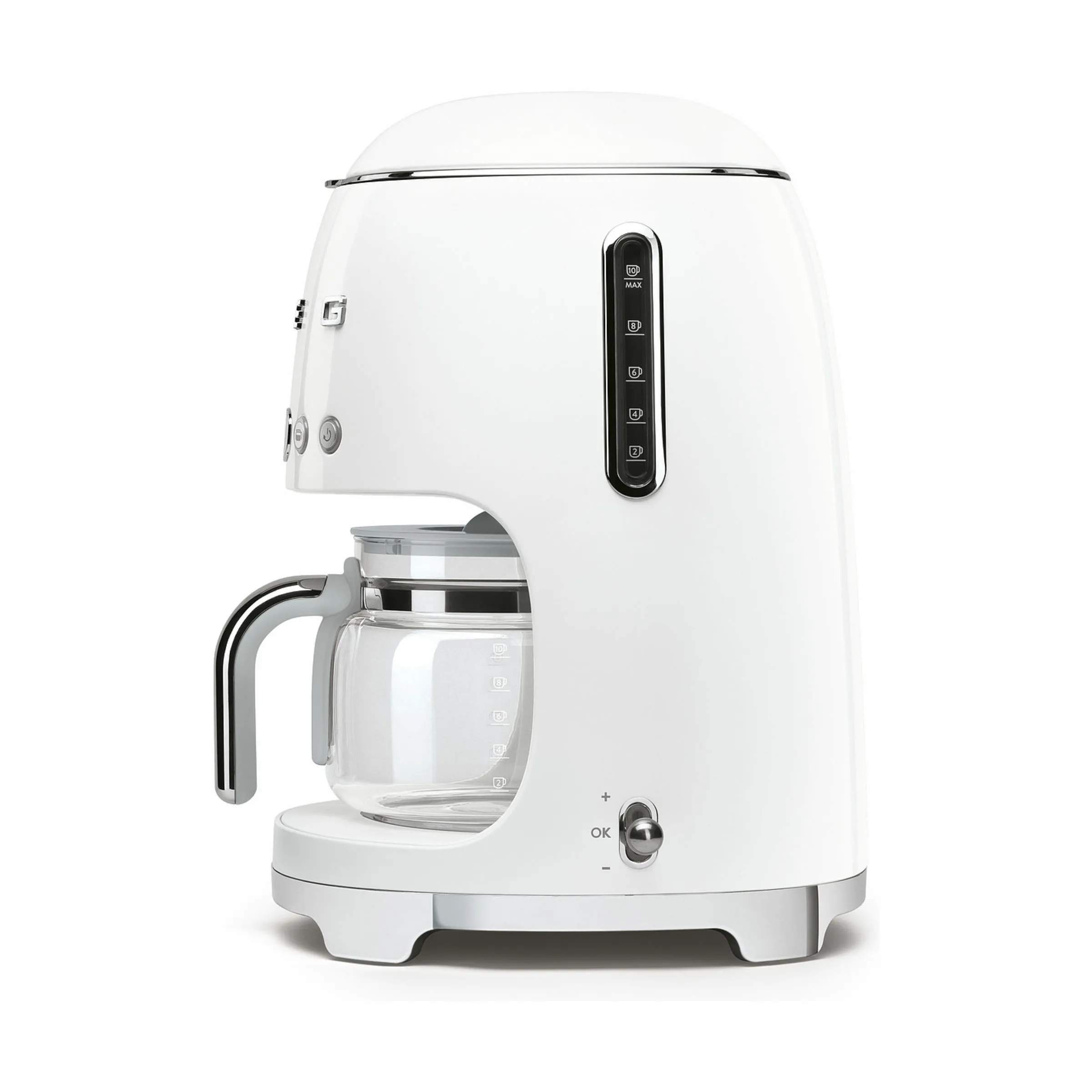 Smeg Kaffemaskiner 50's Style Kaffemaskine DCF02WHEU i Hvid2, 3